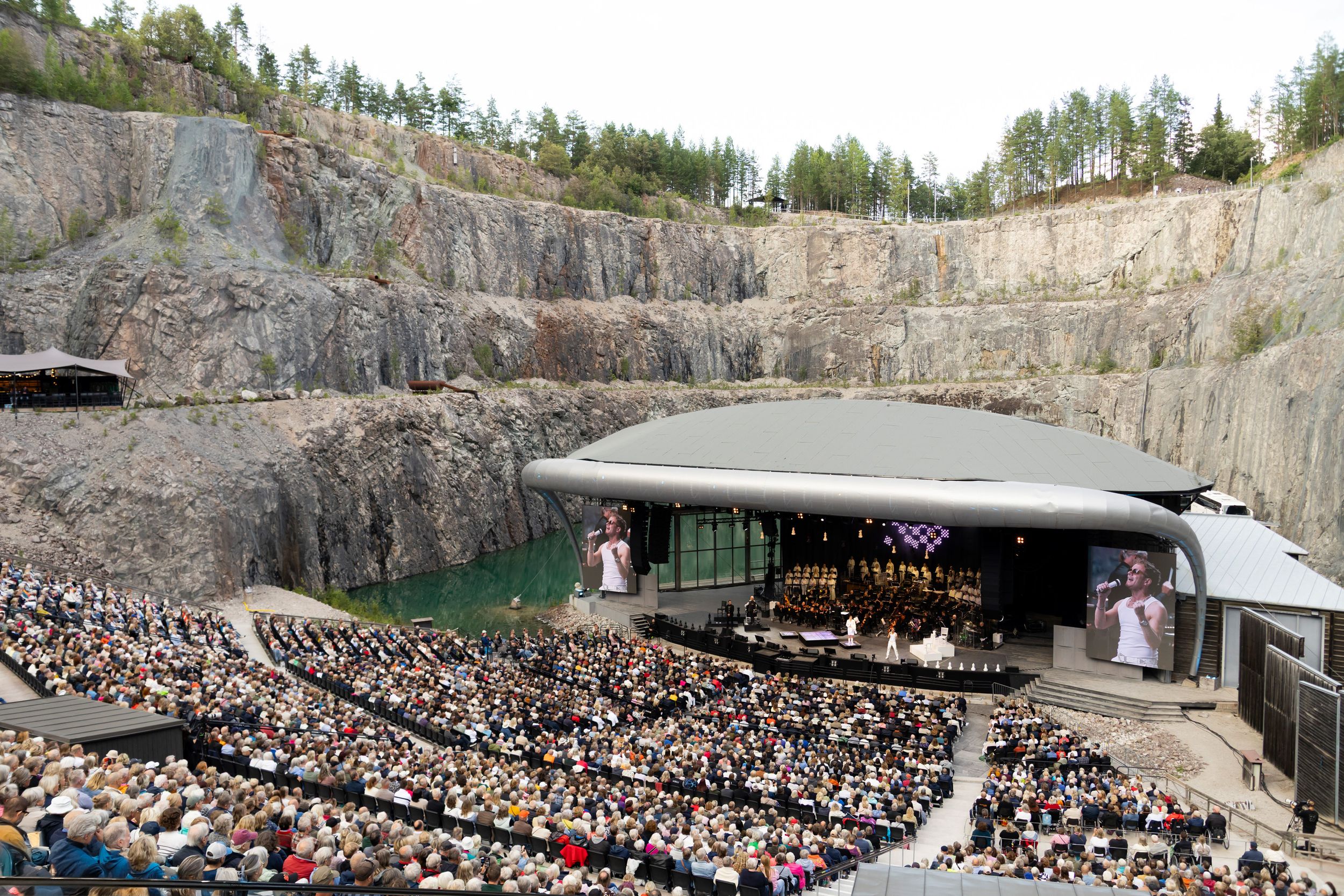 Chess in Concert på Dalhalla. Tocca Entertainment. Fotograf Rebecca Nordin.