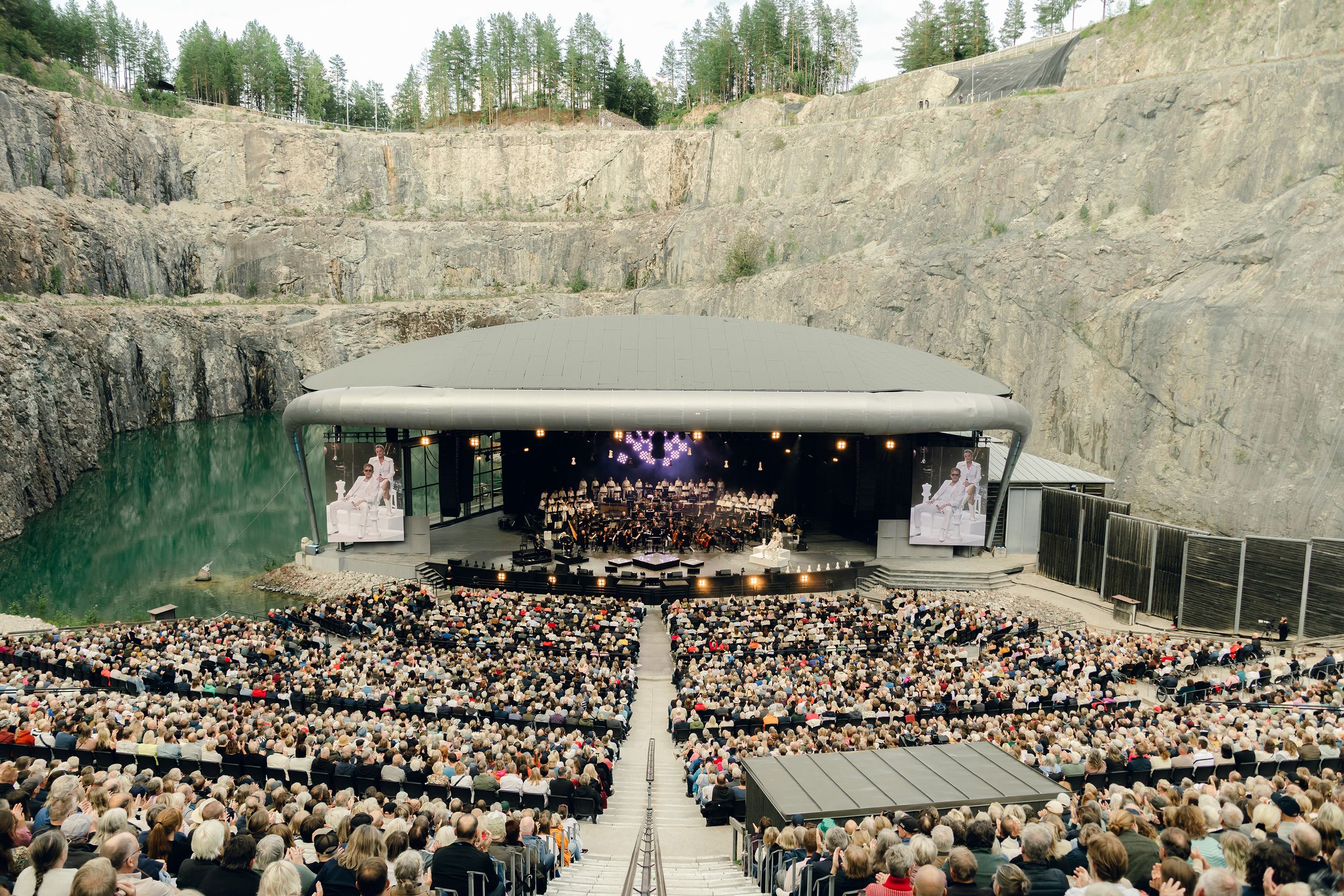 Chess in Concert på Dalhalla. Tocca Entertainment. Fotograf Rebecca Nordin.