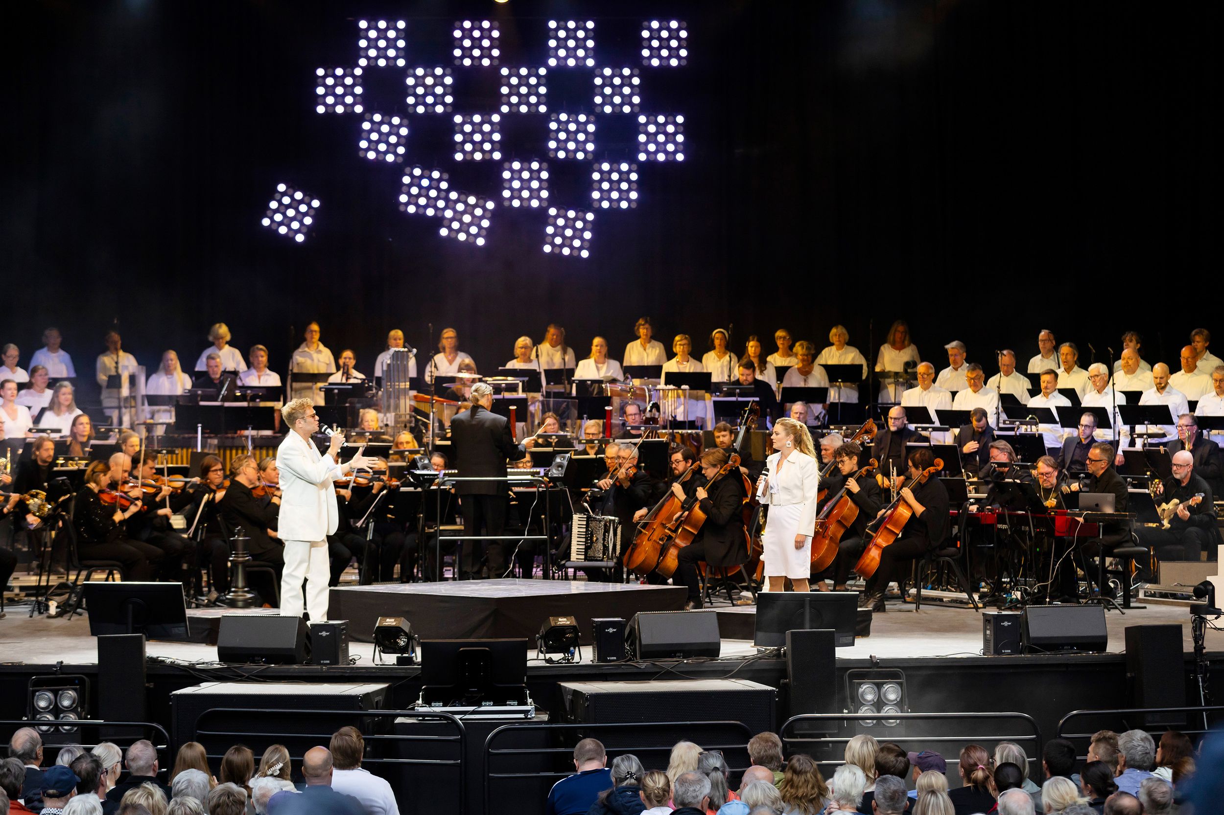 Chess in Concert på Dalhalla. Tocca Entertainment. Fotograf Rebecca Nordin.