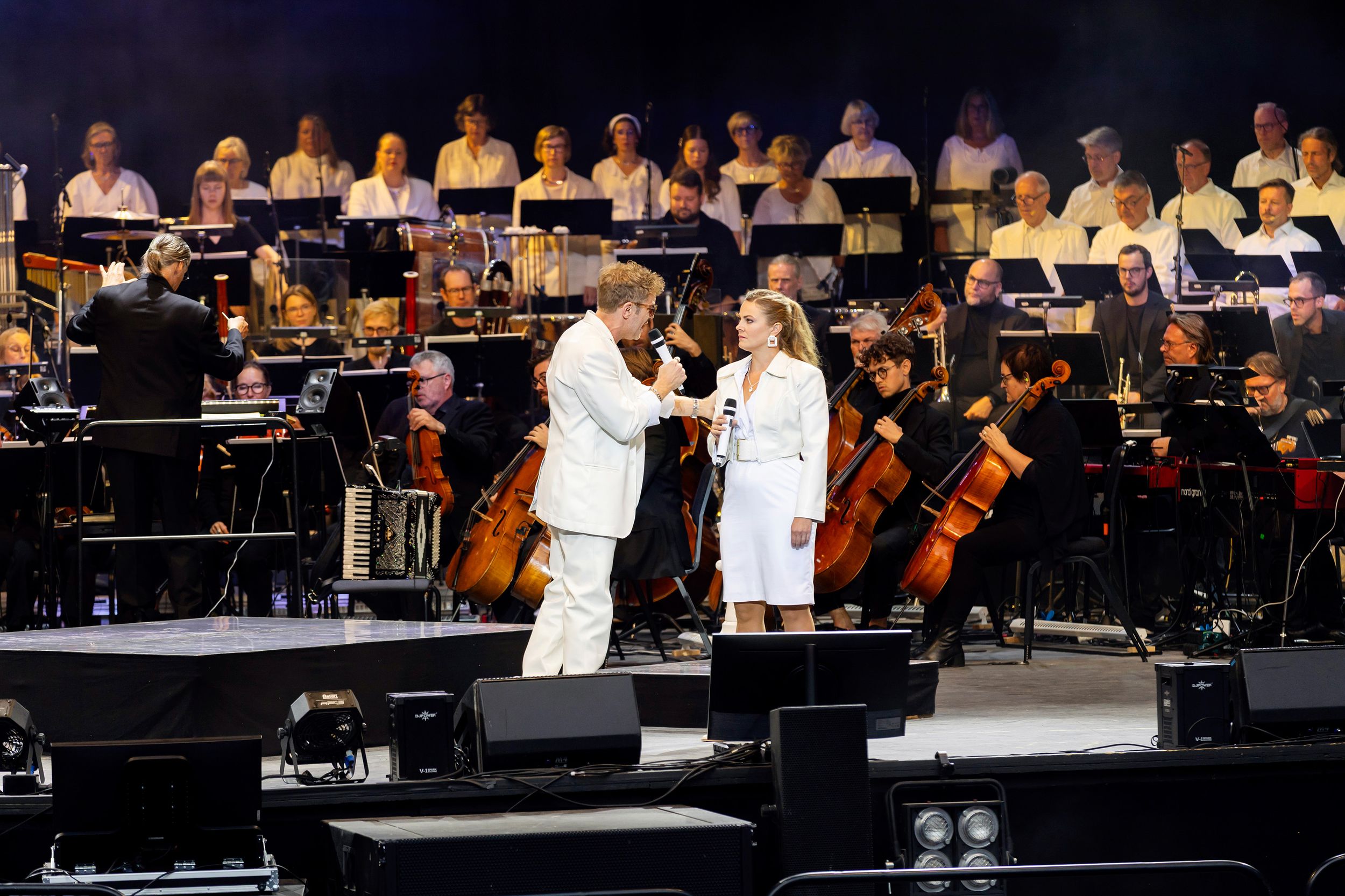 Chess in Concert på Dalhalla. Tocca Entertainment. Fotograf Rebecca Nordin.