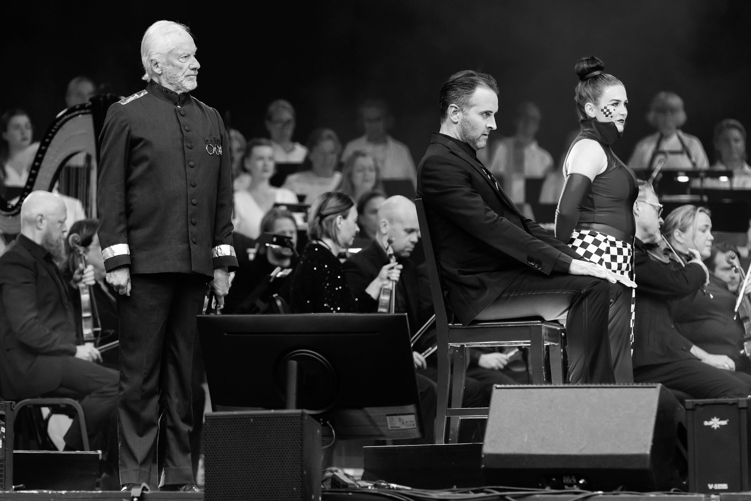 Chess in Concert på Dalhalla. Tocca Entertainment. Fotograf Rebecca Nordin.