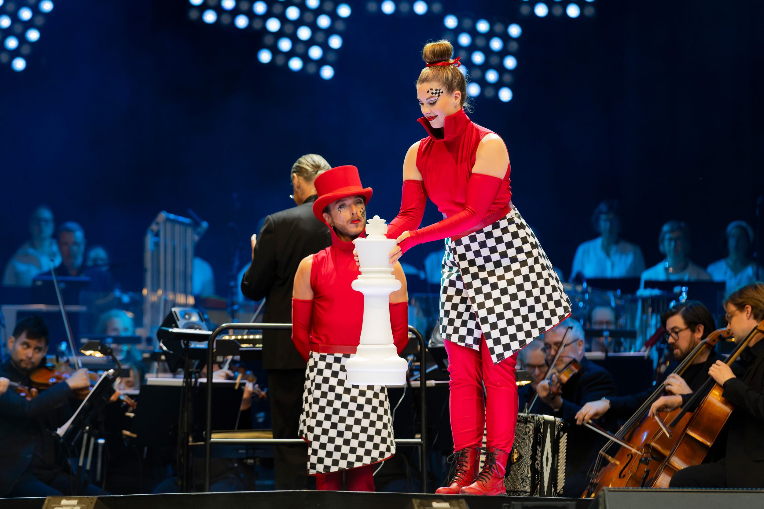 Chess in Concert på Dalhalla. Tocca Entertainment. Fotograf Rebecca Nordin.