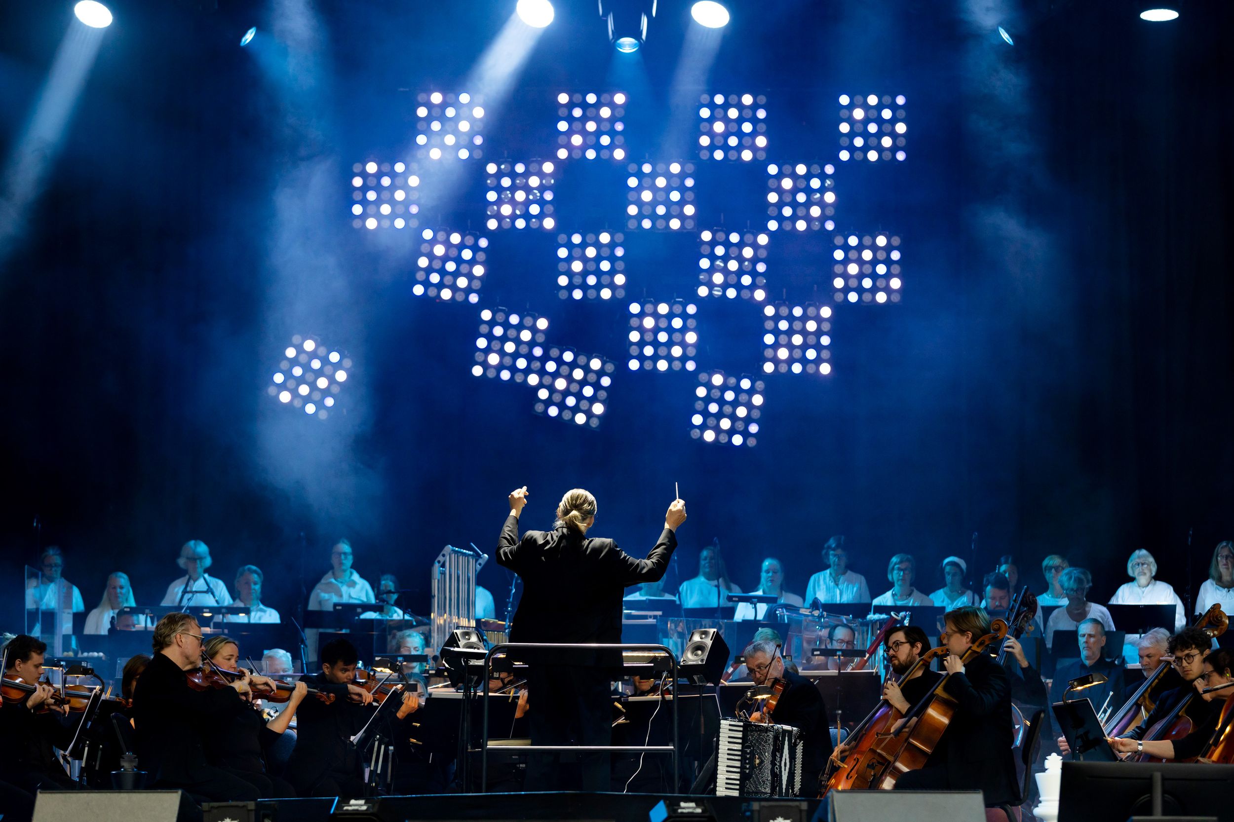 Chess in Concert på Dalhalla. Tocca Entertainment. Fotograf Rebecca Nordin.