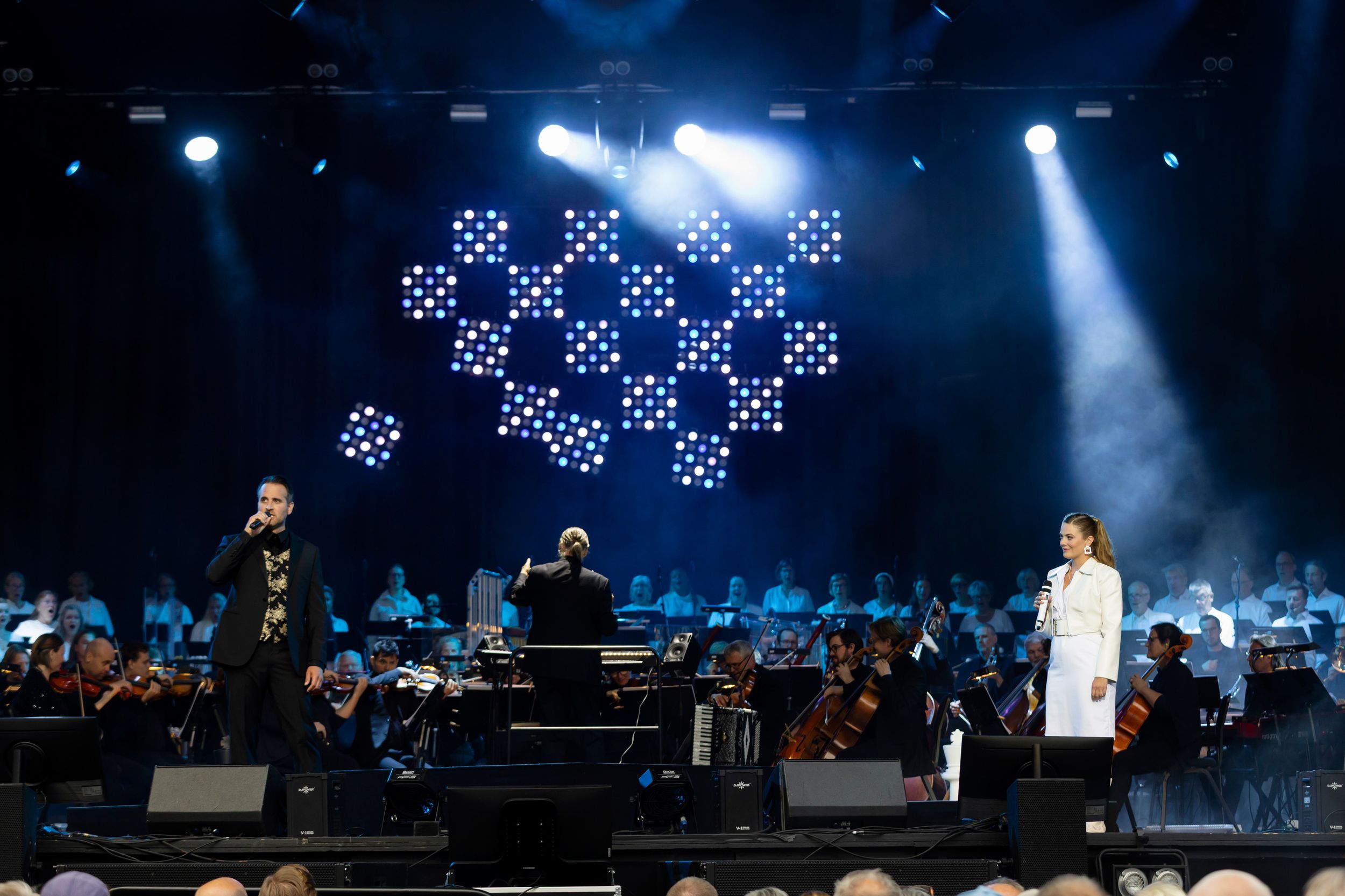 Chess in Concert på Dalhalla. Tocca Entertainment. Fotograf Rebecca Nordin.