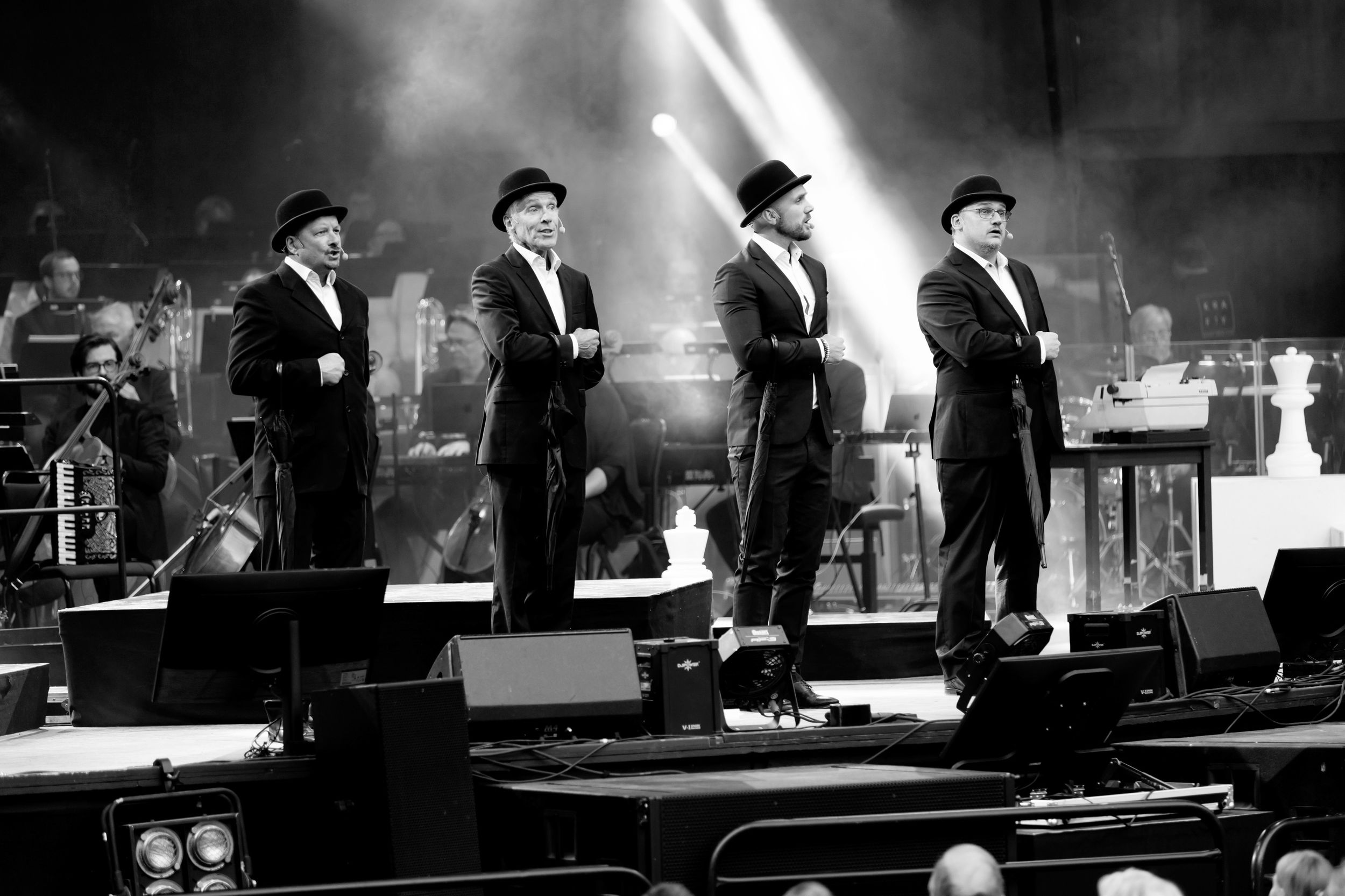 Chess in Concert på Dalhalla. Tocca Entertainment. Fotograf Rebecca Nordin.
