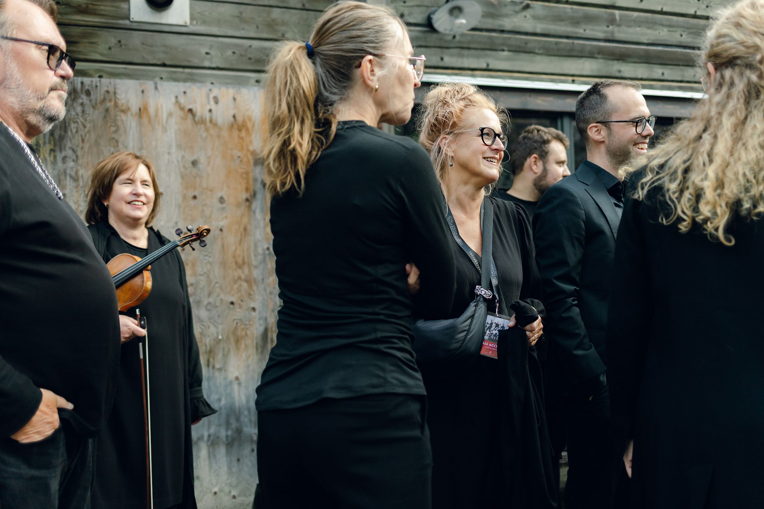 Chess in Concert på Dalhalla. Tocca Entertainment. Fotograf Rebecca Nordin. Musiker.