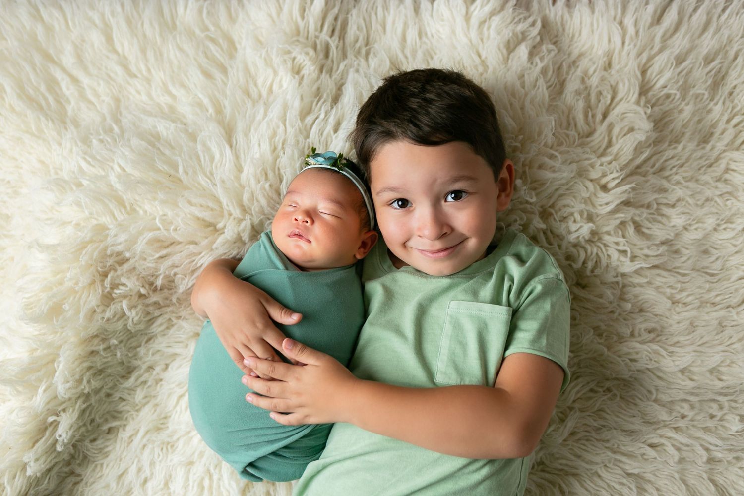 Orlando Newborn Photography, Sanford Newborn Photography, Newborn Siblings Photo
