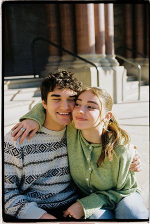 Salt lake city film photoshoot, couples photoshoot on film, city photoshoot