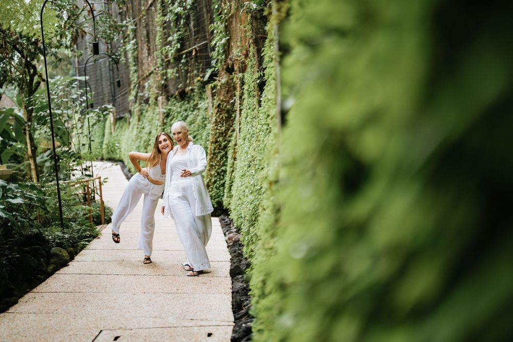 Family photography services at Komaneka Bisma Bali capturing warm and joyful moments.
