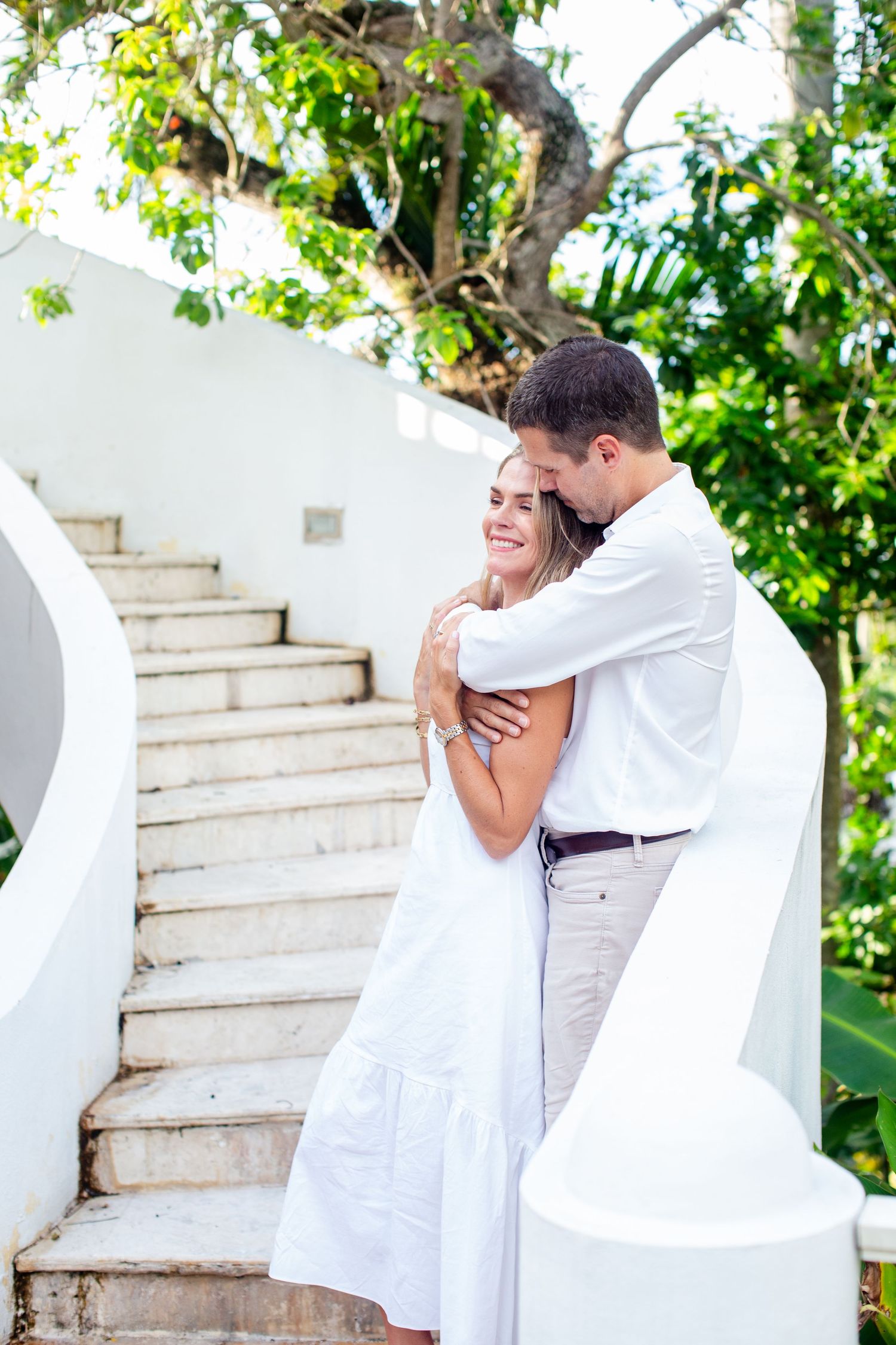 Couples portrait. Guaynabo, Puerto Rico.