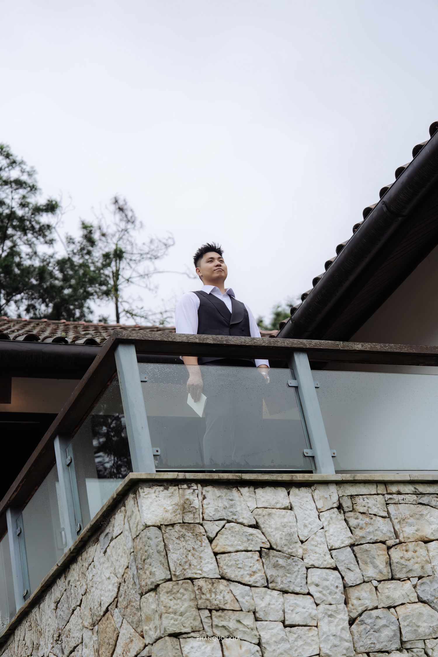 Elopement wedding couple in Sapa Vietnam