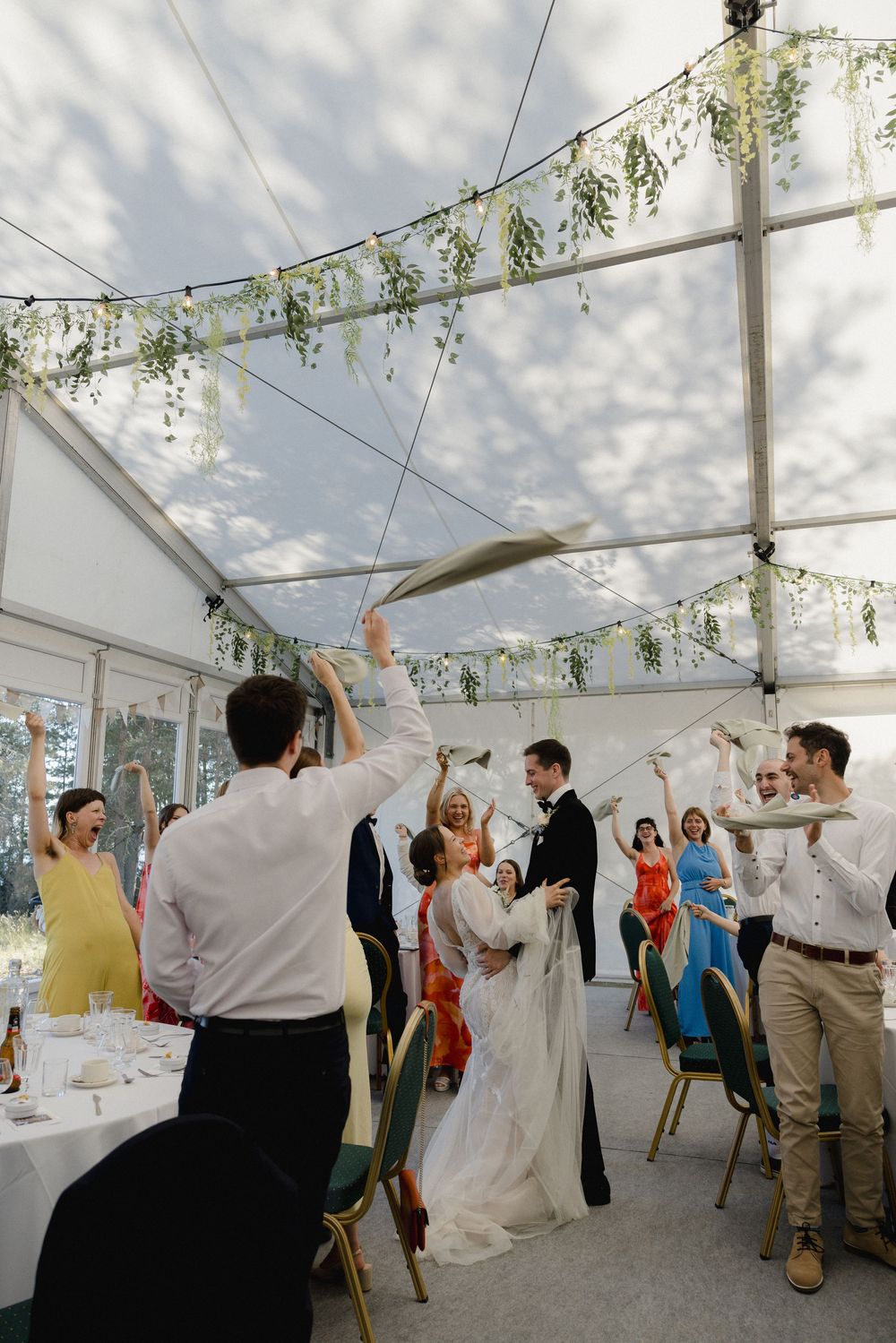 Documentary wedding photographer.