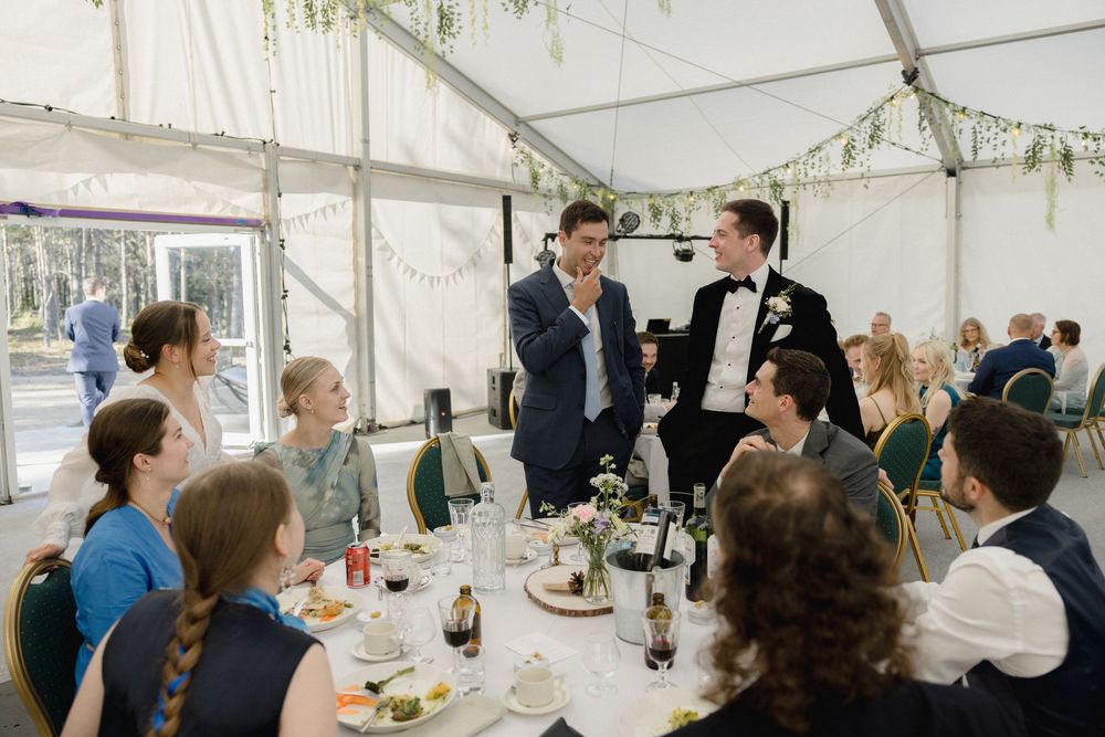 Documentary wedding photographer.