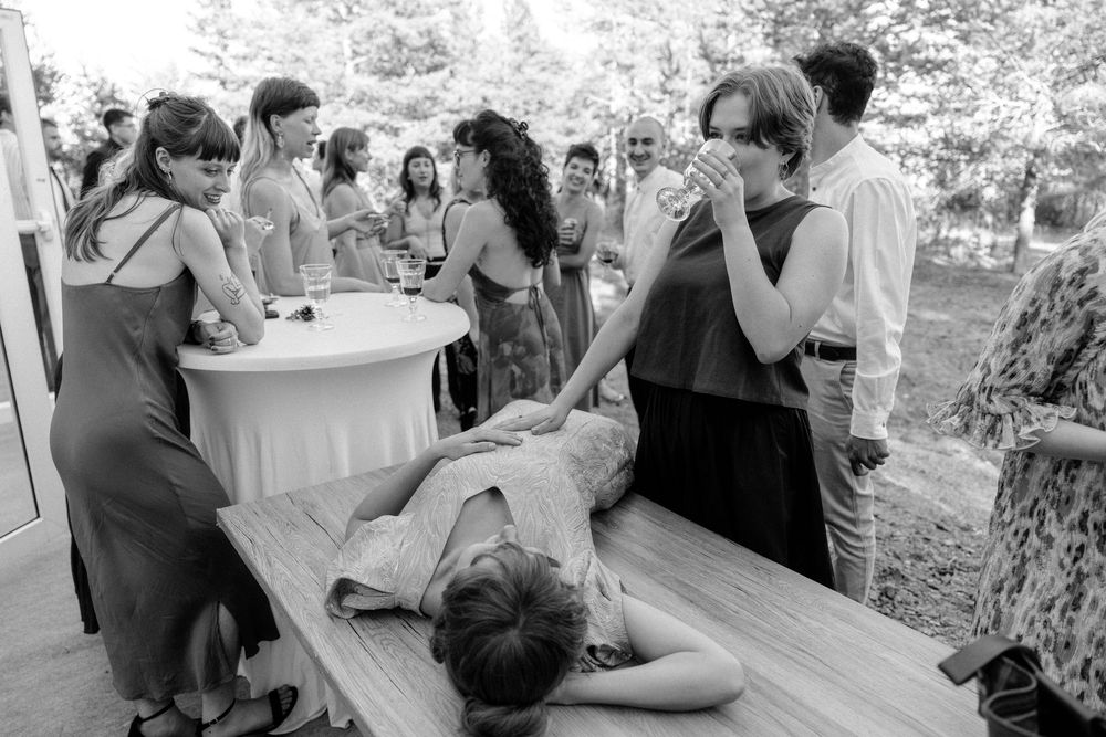 Documentary wedding photographer.