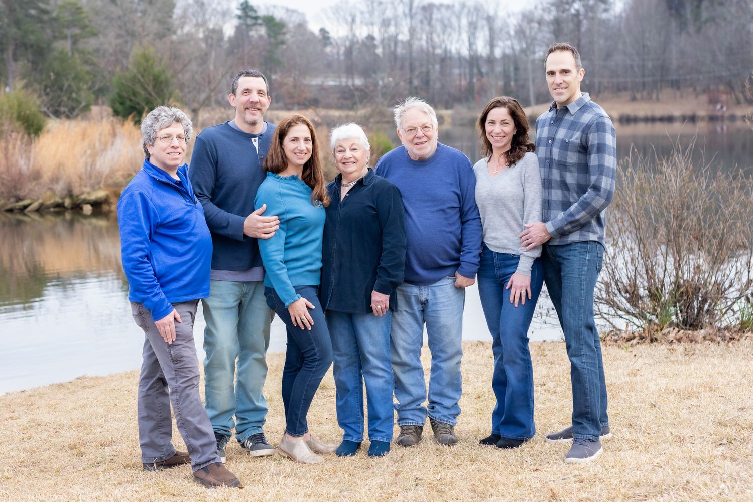 Outdoor Family portrait in Windsor by Tasha Cannaday