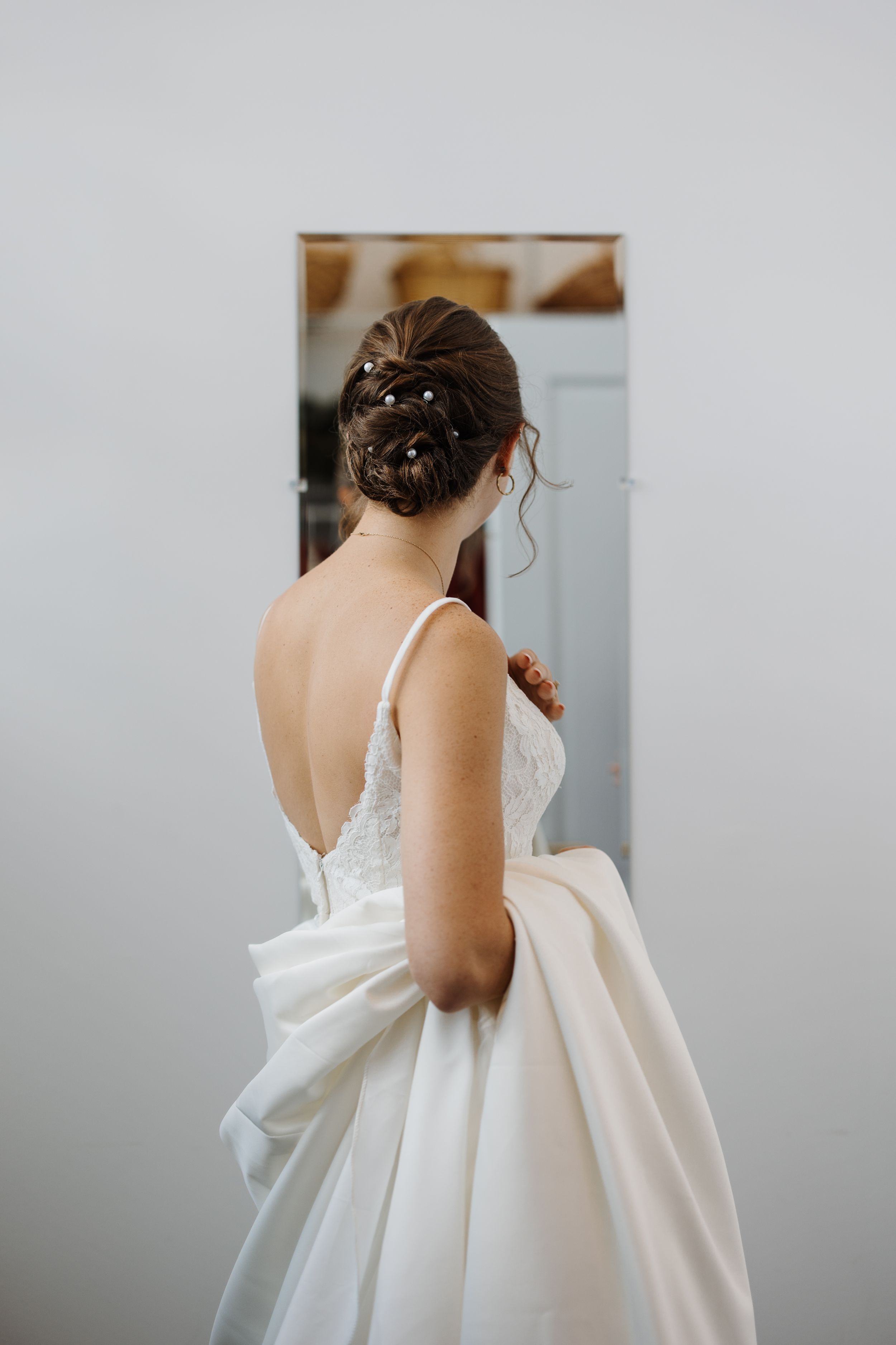 Catholic wedding portrait