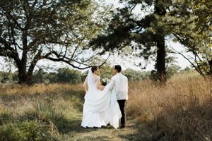 Catholic wedding portrait