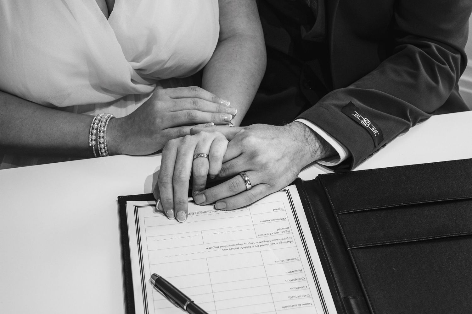 Wedding Couple close up shot
