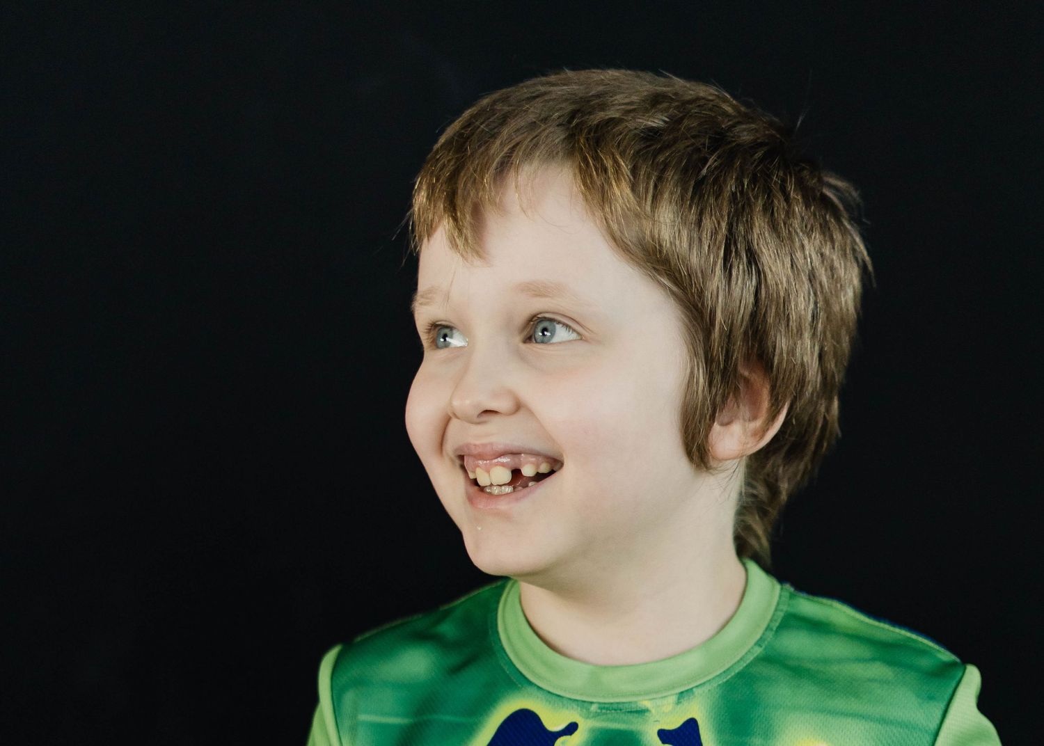 Calm and expressive portrait taken at Palm Bay special education school