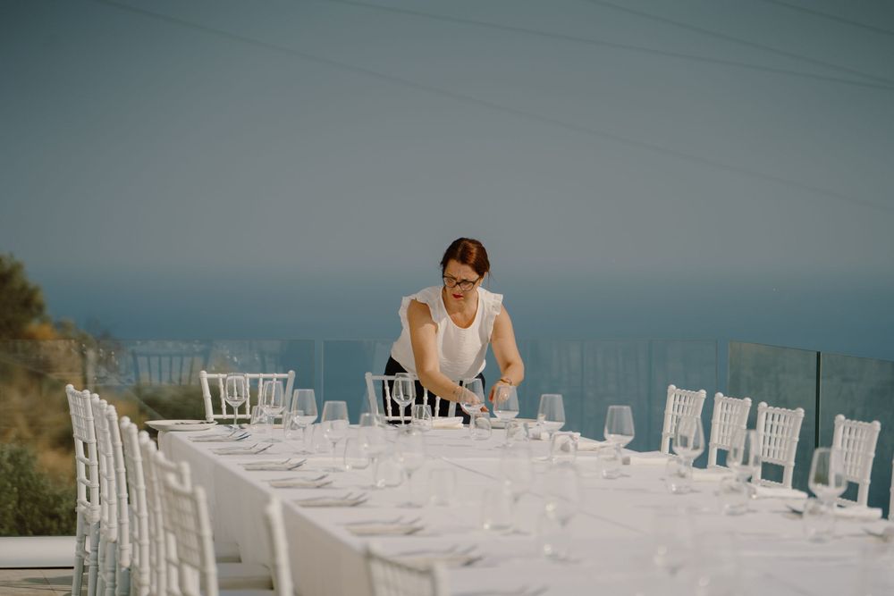 Getting ready for a wedding in Taormina, Sicily