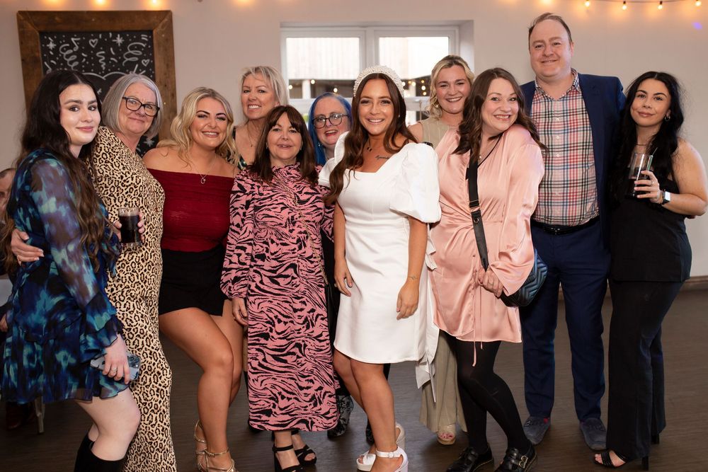 Wedding reception & 40th birthday party at The Hayloft Widnes Great Sankey Photographed by Little Wonderland Photography