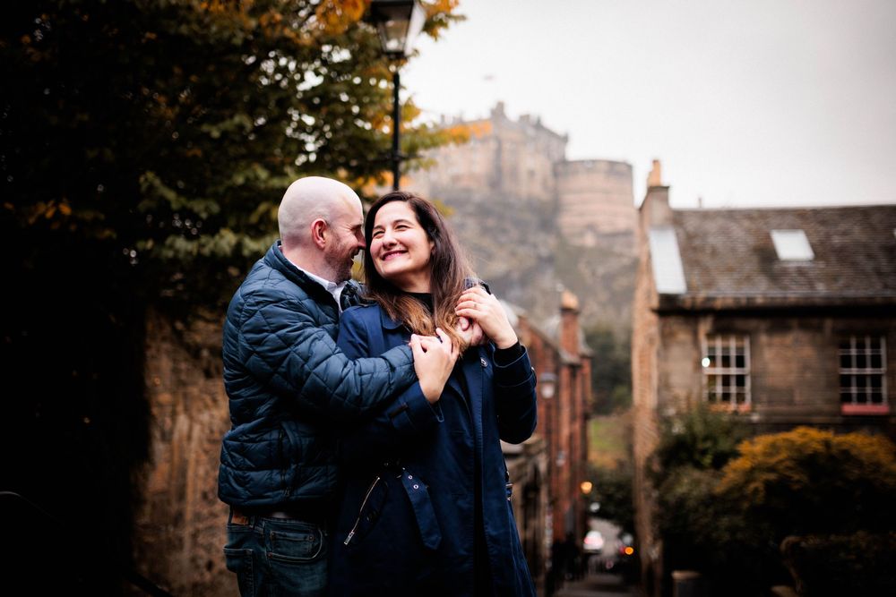 Edinburgh Couple Photoshoot