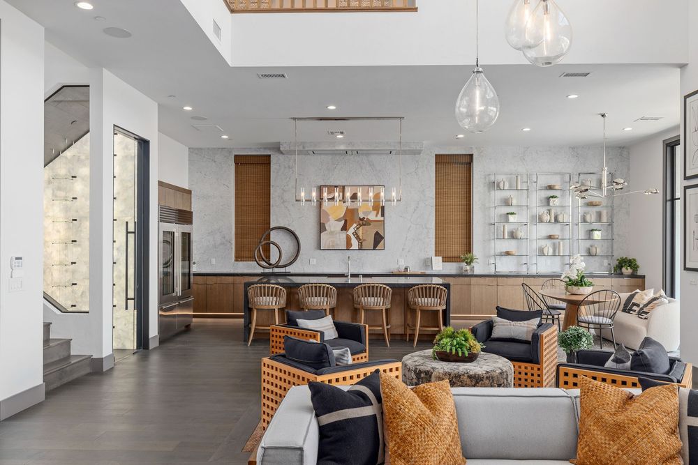 "Luxury real estate and interior photography of commercial property in Las Vegas Nevada"