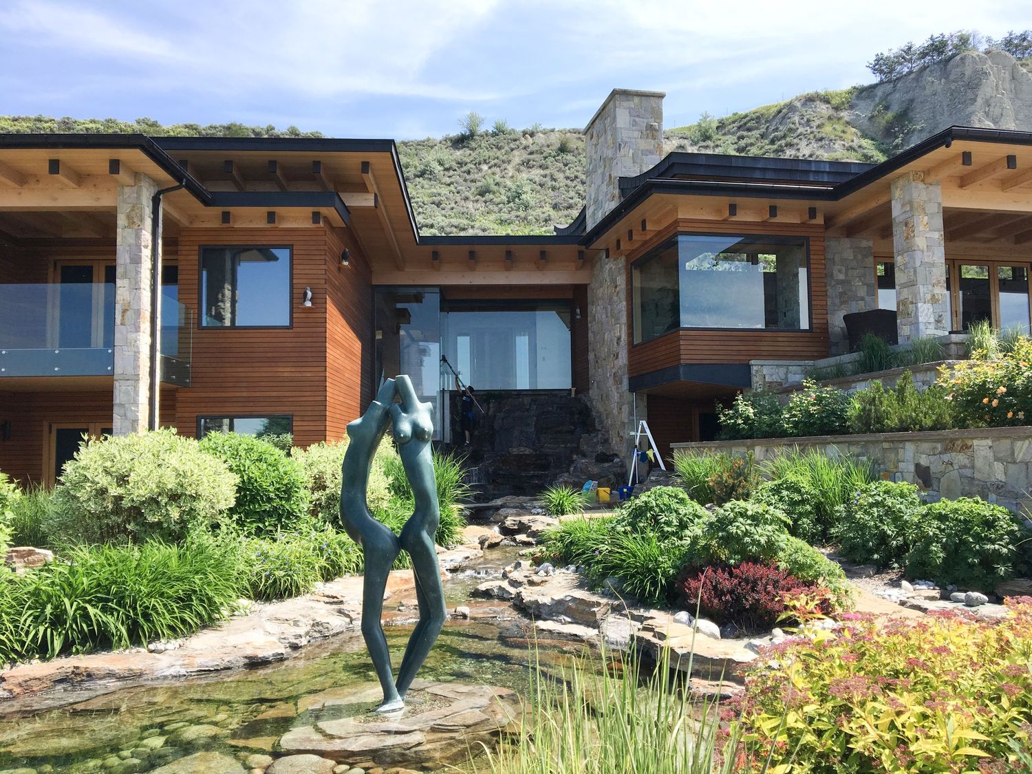 Summerland and Penticton window cleaning.  South Okanagan window cleaning.  Post construction window cleaning.