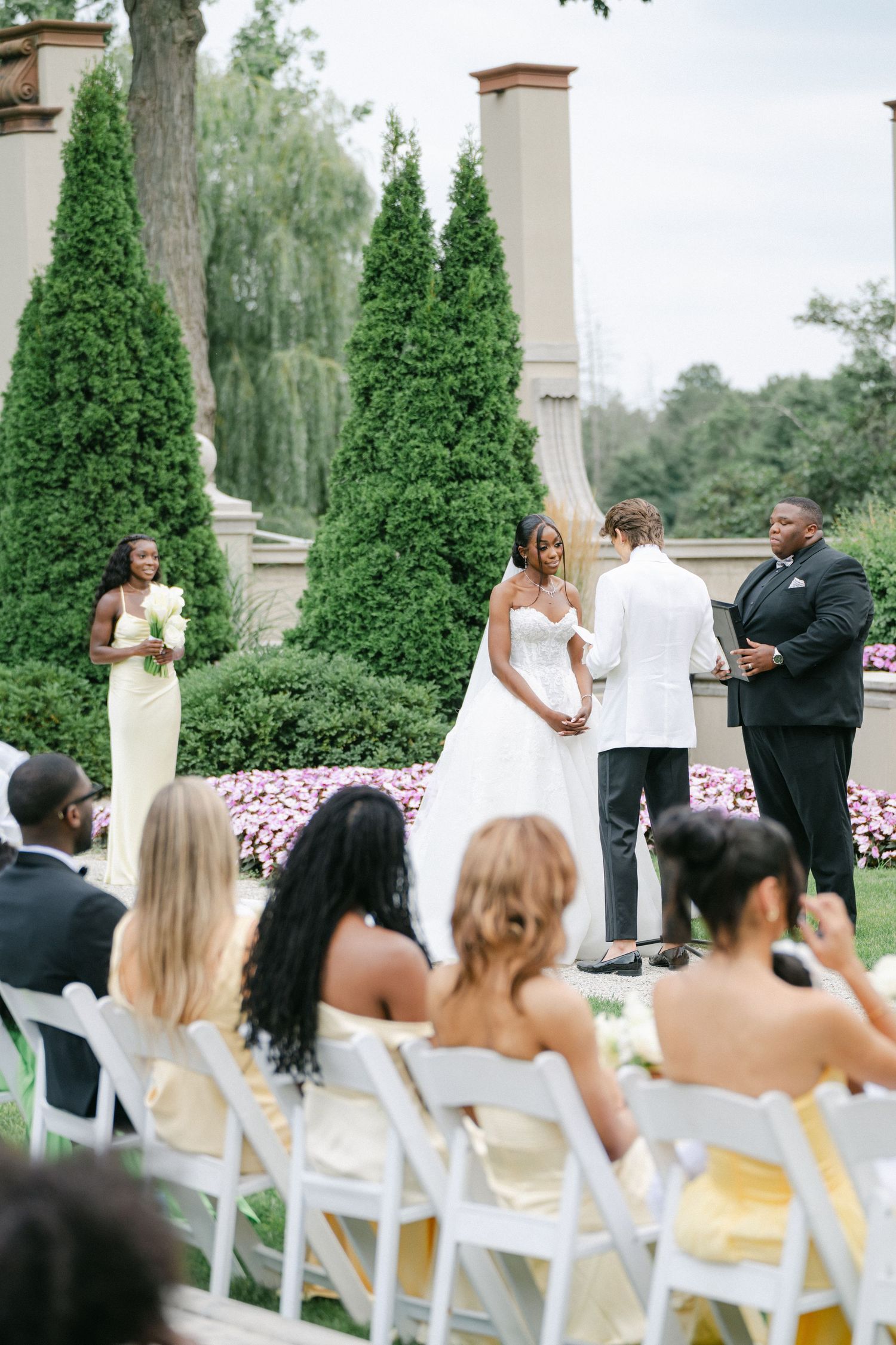 The Armour House Wedding in Lake Forest, IL - Ceremony