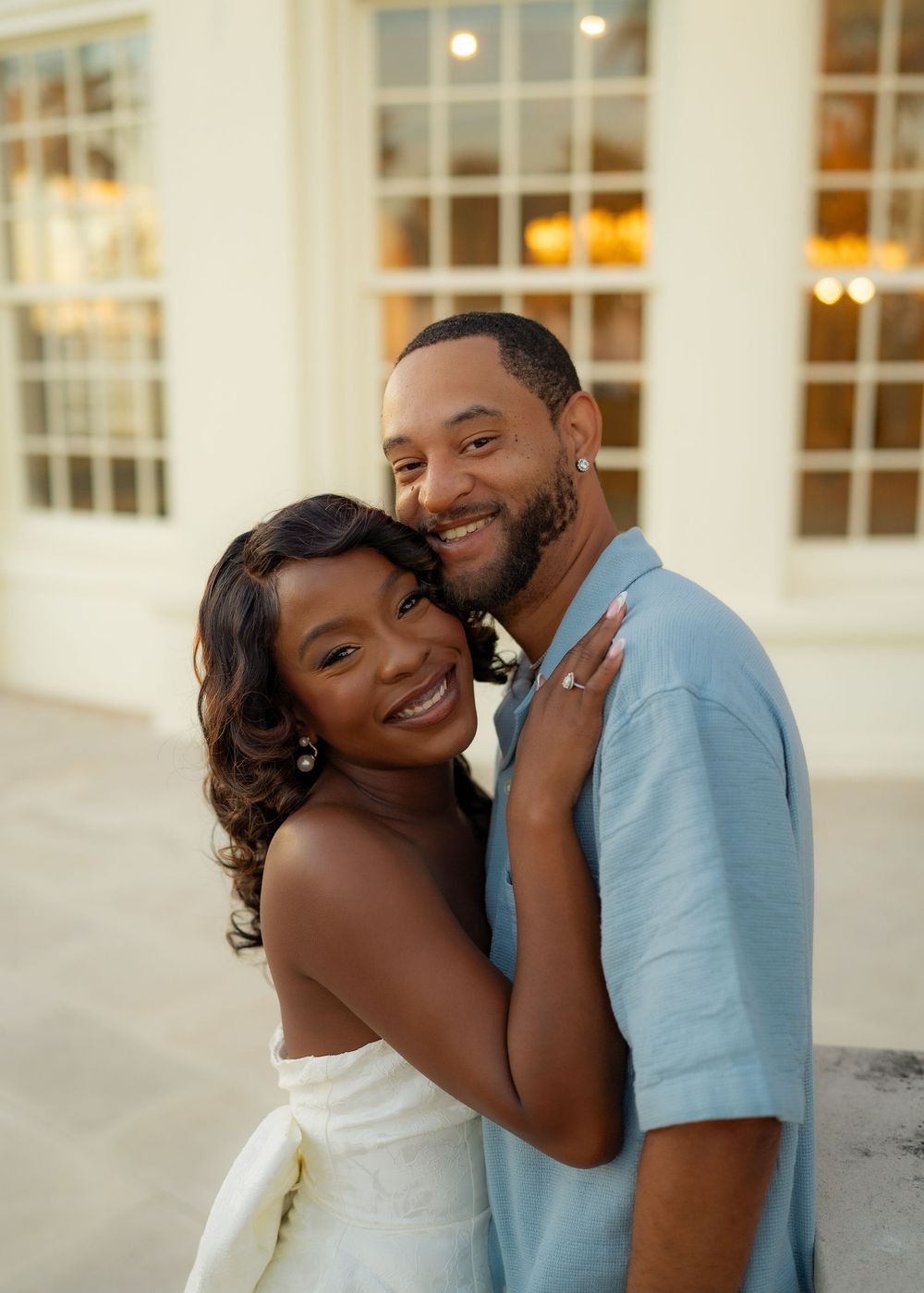 Engagement session at Grand Galvez Resort in Galveston, TX. Natural light, candid moments, lifestyle photography, engagement photography.