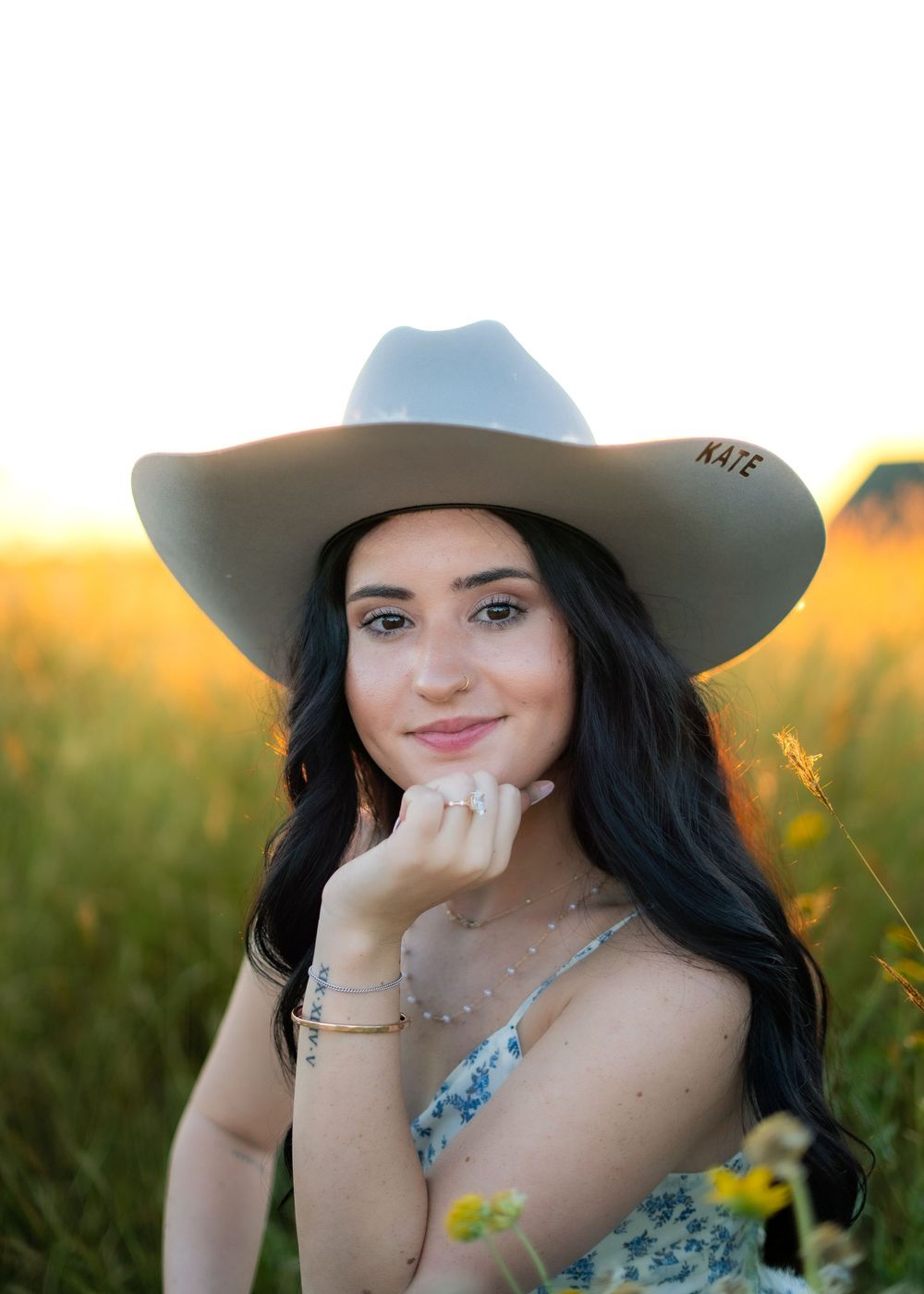 Self-portrait session in Fredricksburg, TX. Natural light, sunset light, candid moments, lifestyle photography, golden hour session.