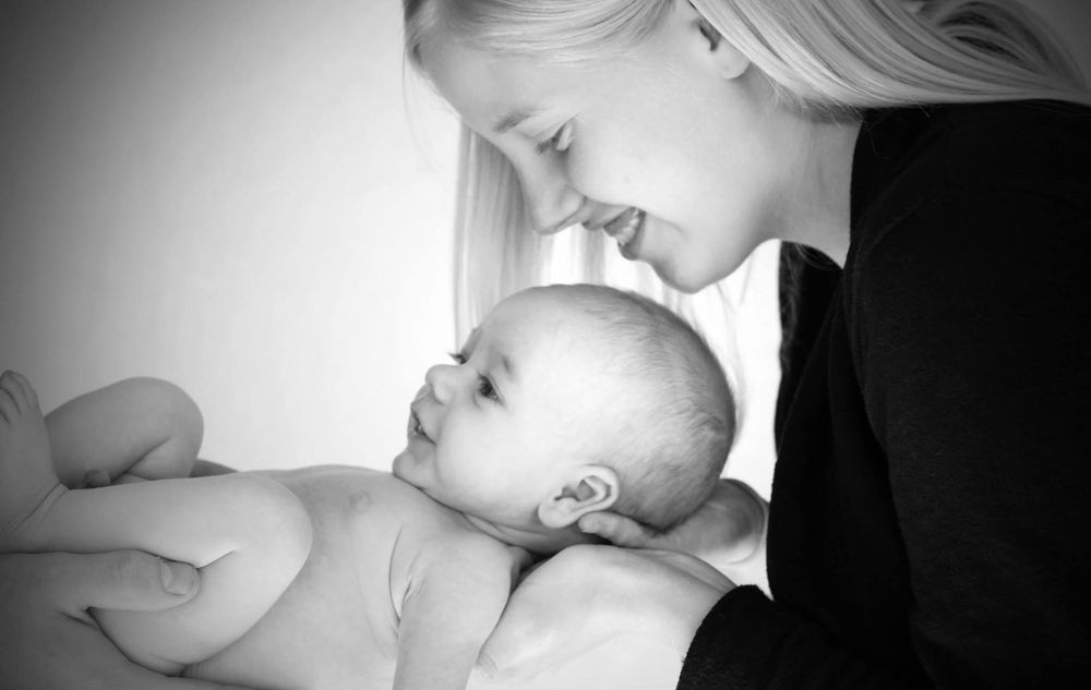 Newborn and Mother Portrait