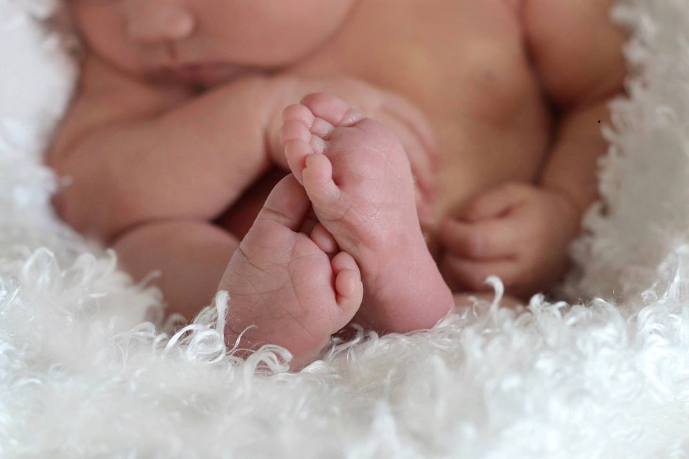 Newborn Feet Portrait