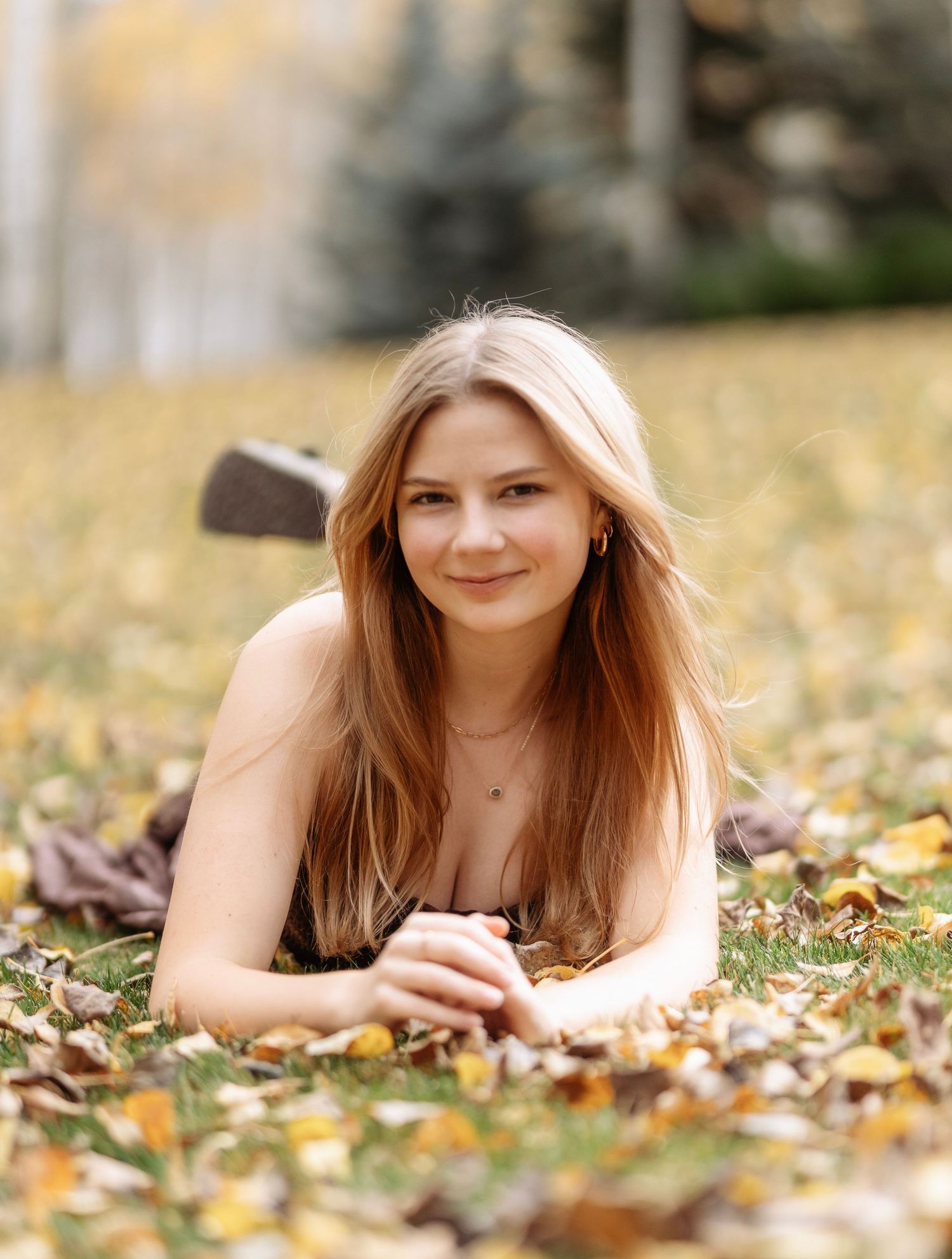 Natural light Aspen senior photography in the Colorado mountains