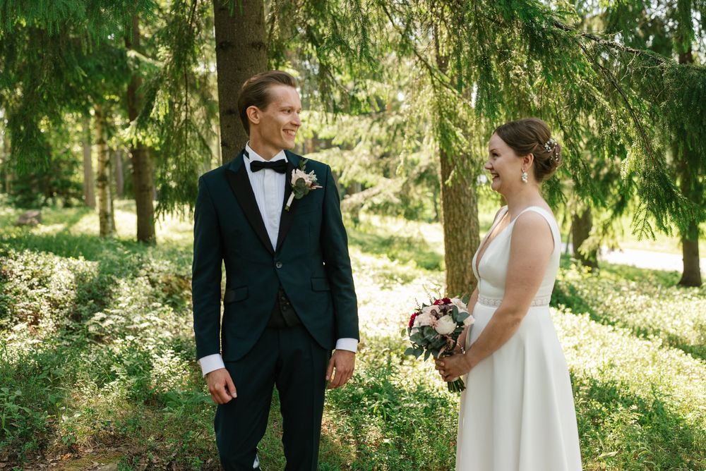 hääkuva, hääpotretti, häävalokuvaus, first look