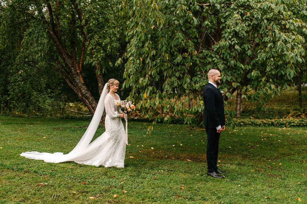 hääkuva, hääpotretti, häävalokuvaus, first look