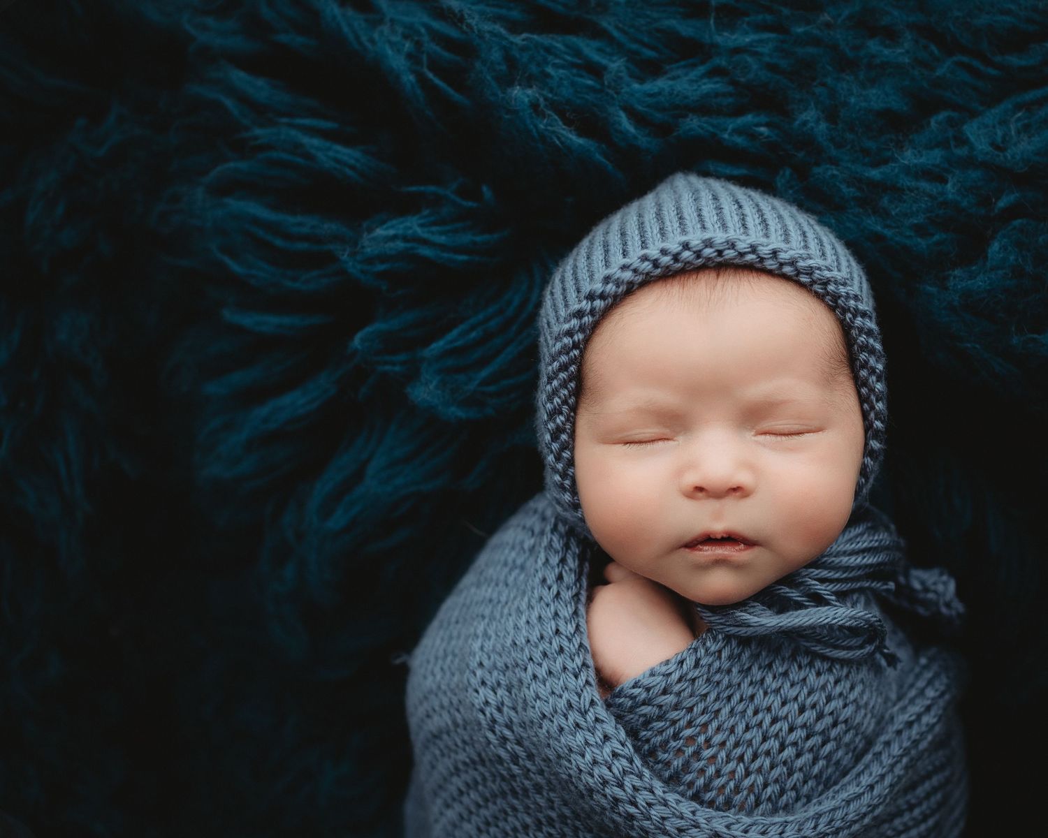 Professional photo of a newborn baby