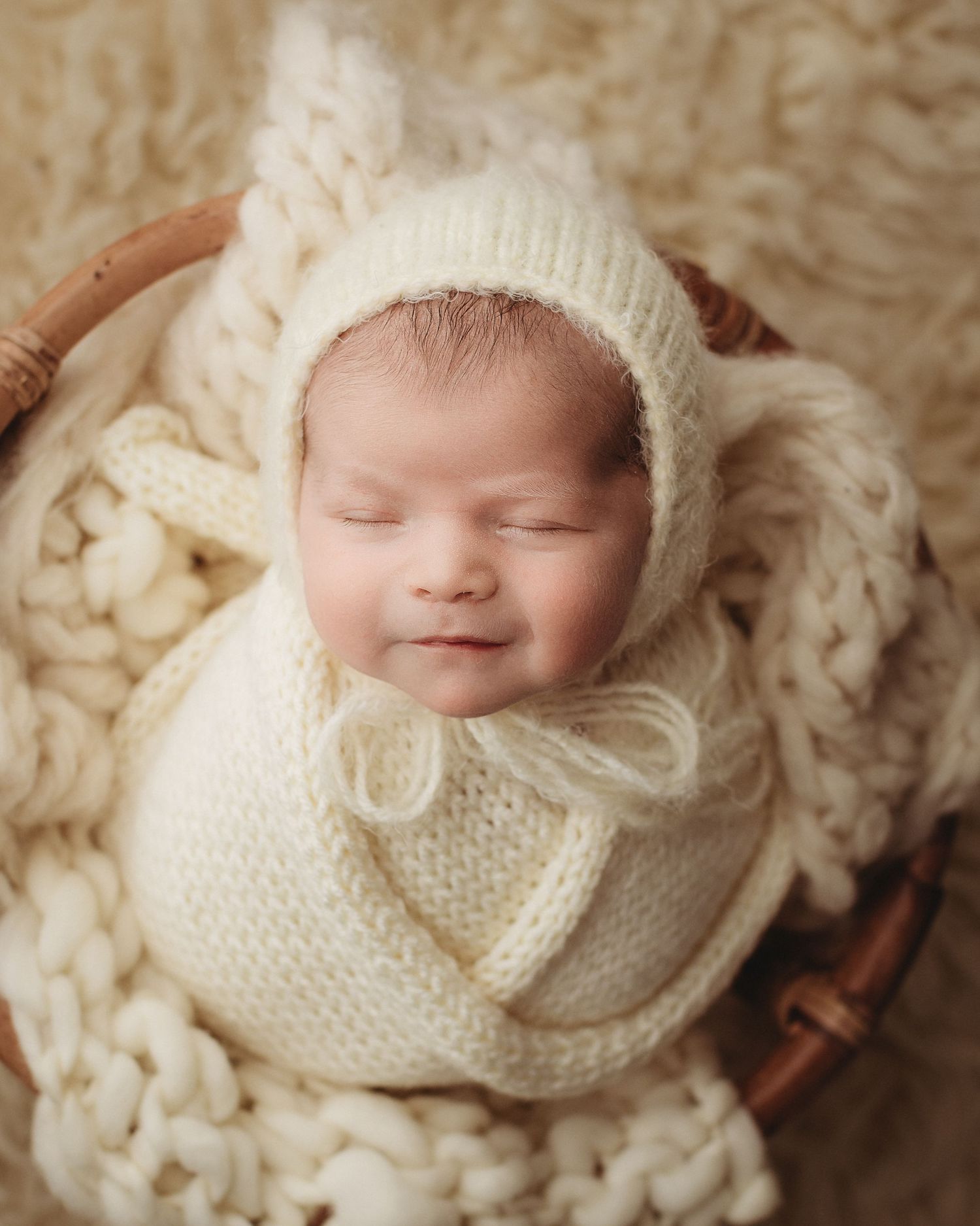 Professional photo of a newborn baby