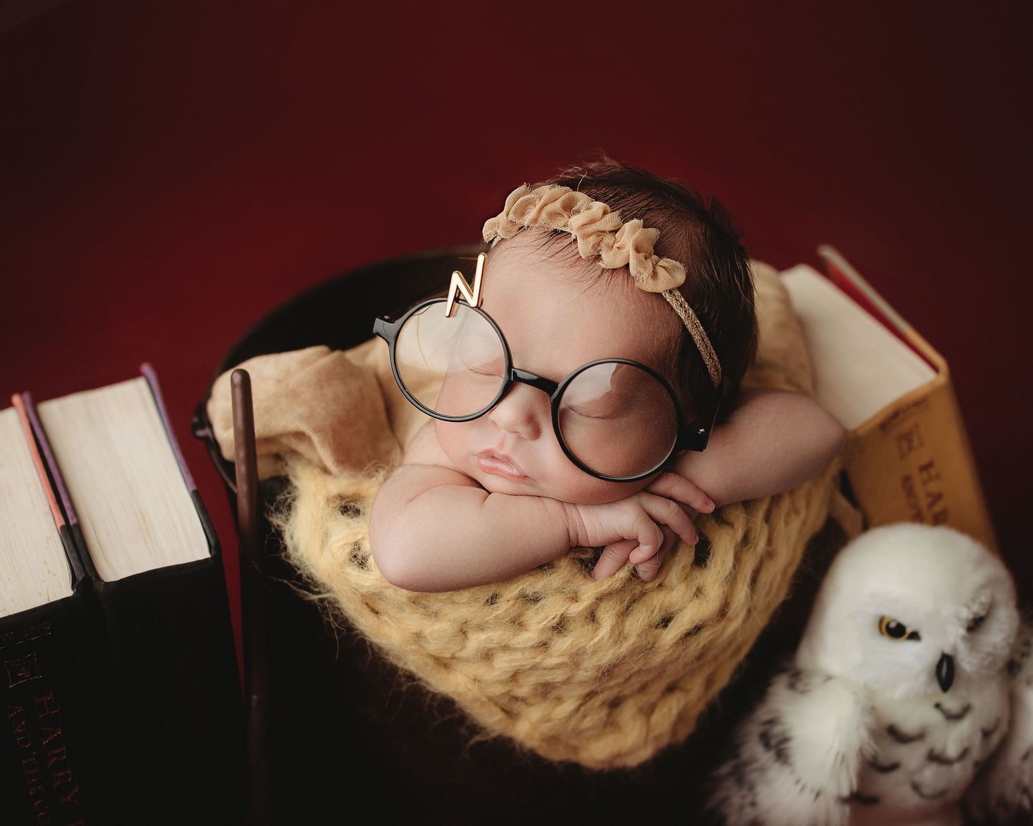 Professional photo of a newborn baby