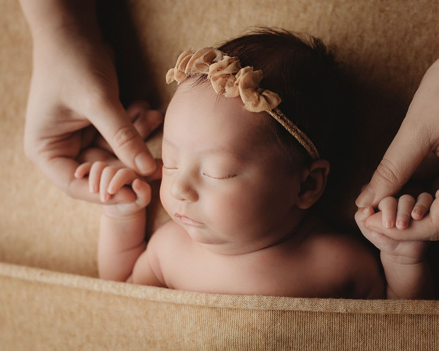 Professional photo of a newborn baby
