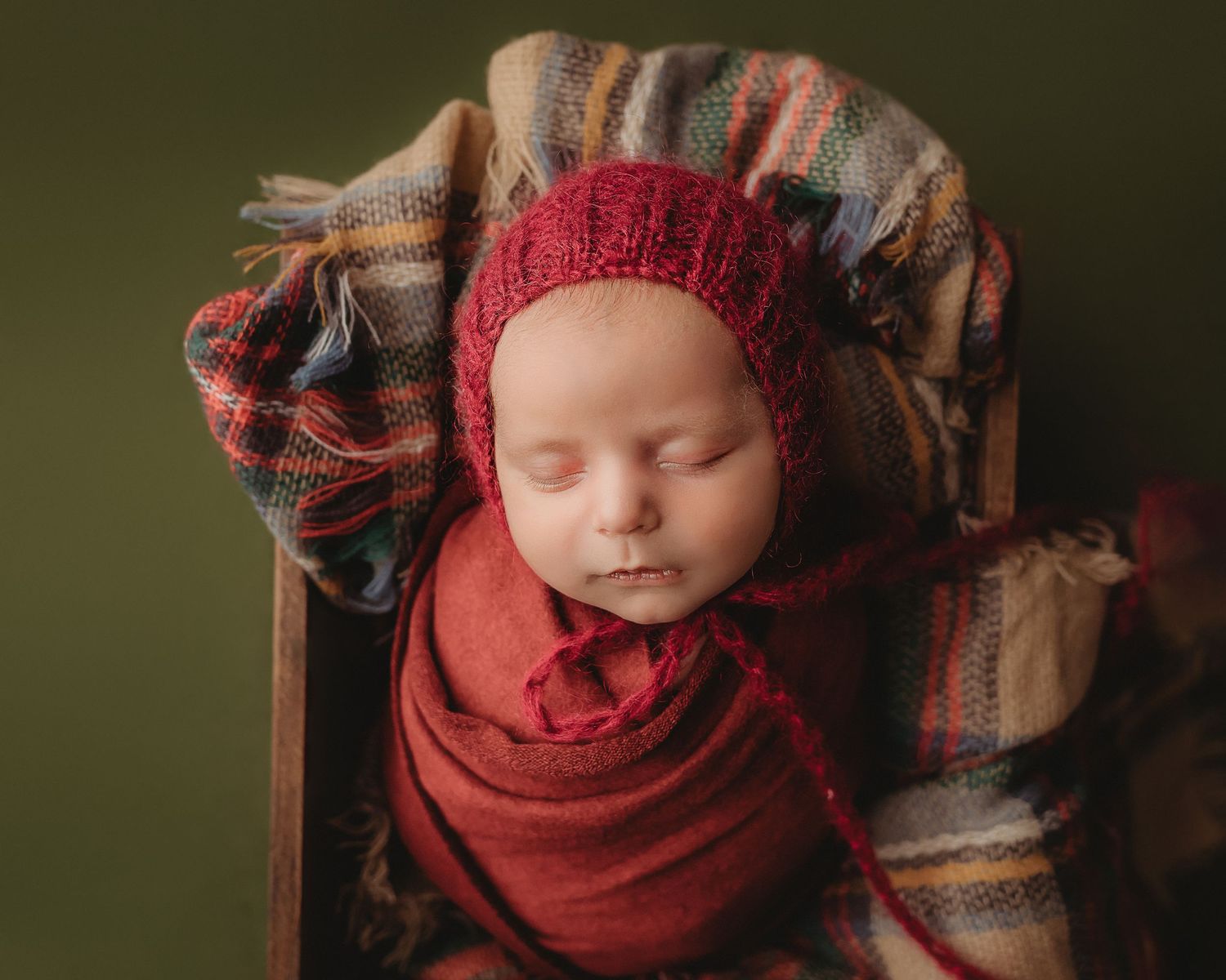 Professional photo of a newborn baby
