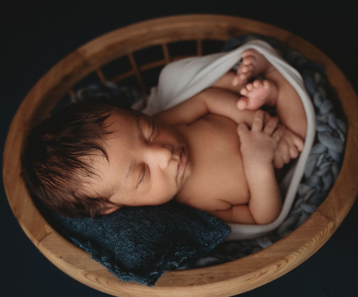 Professional photo of a newborn baby