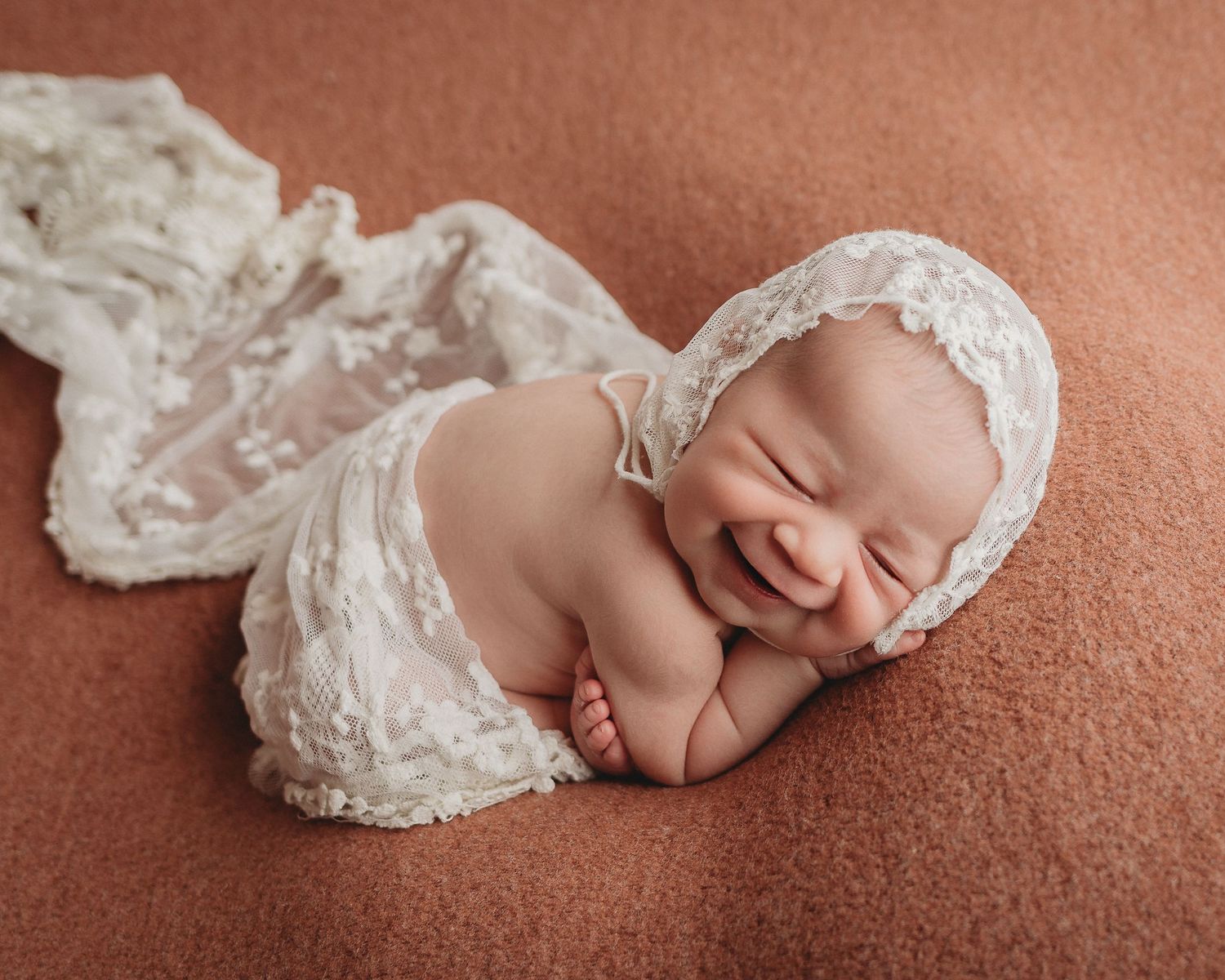 Professional photo of a newborn baby