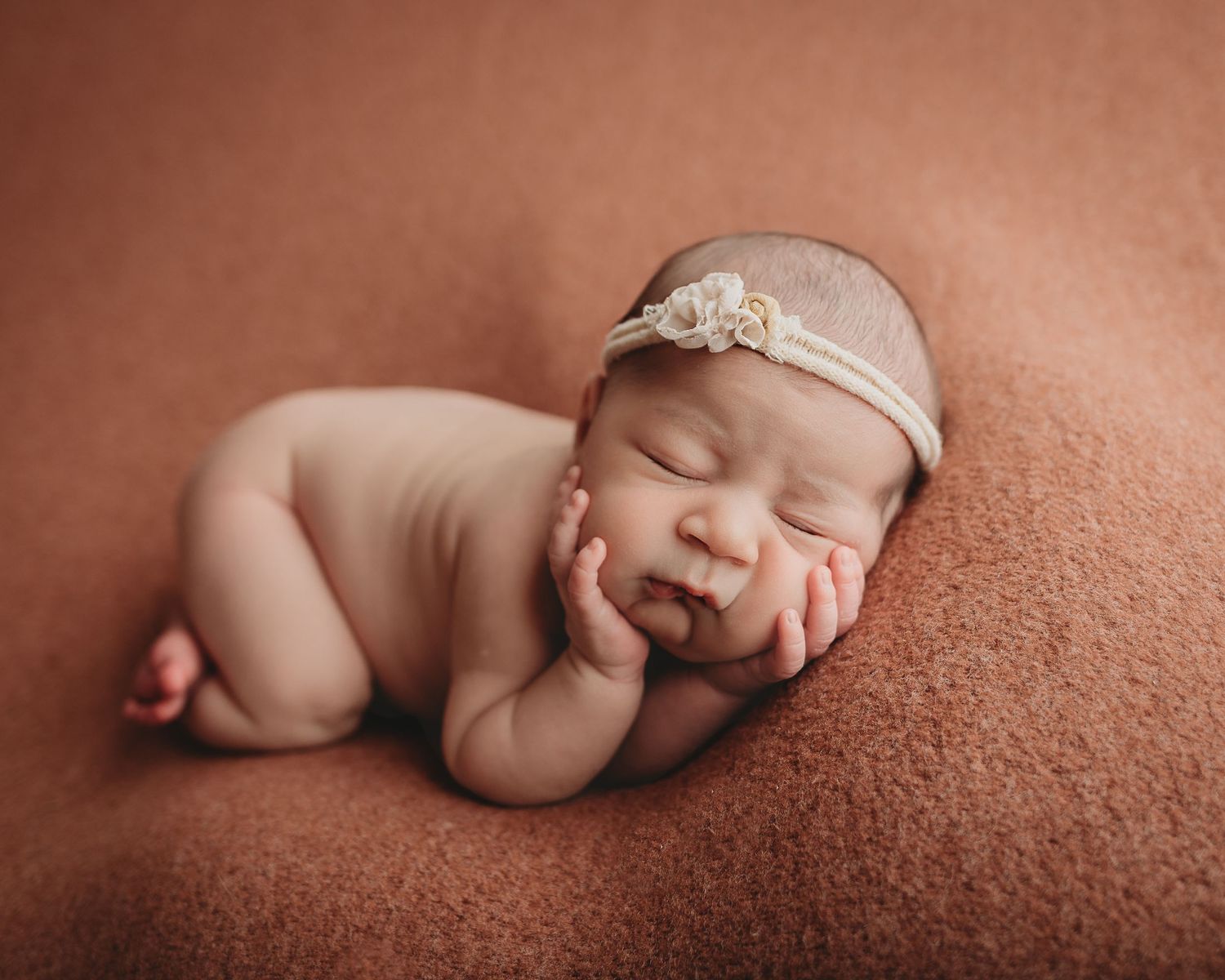 Professional photo of a newborn baby