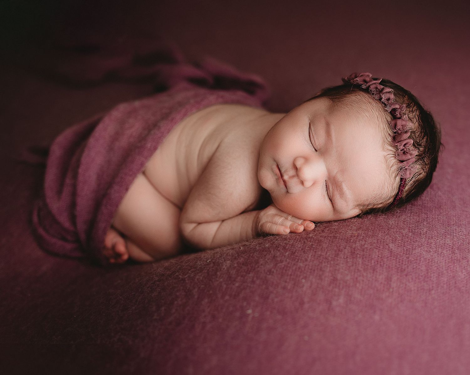 Professional photo of a newborn baby