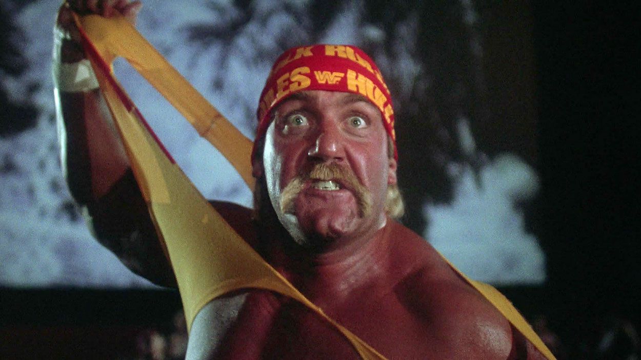 Hulk Hogan in Gremlins 2 in the famous film break sequence
