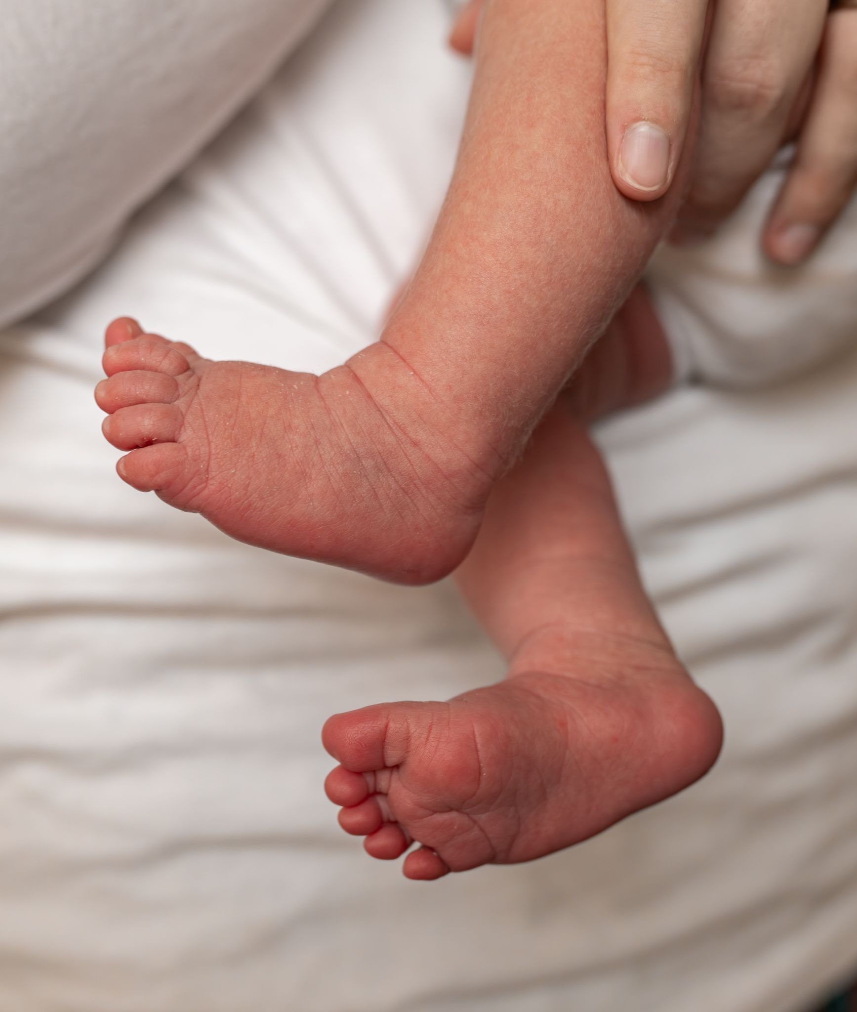 Baby feet.