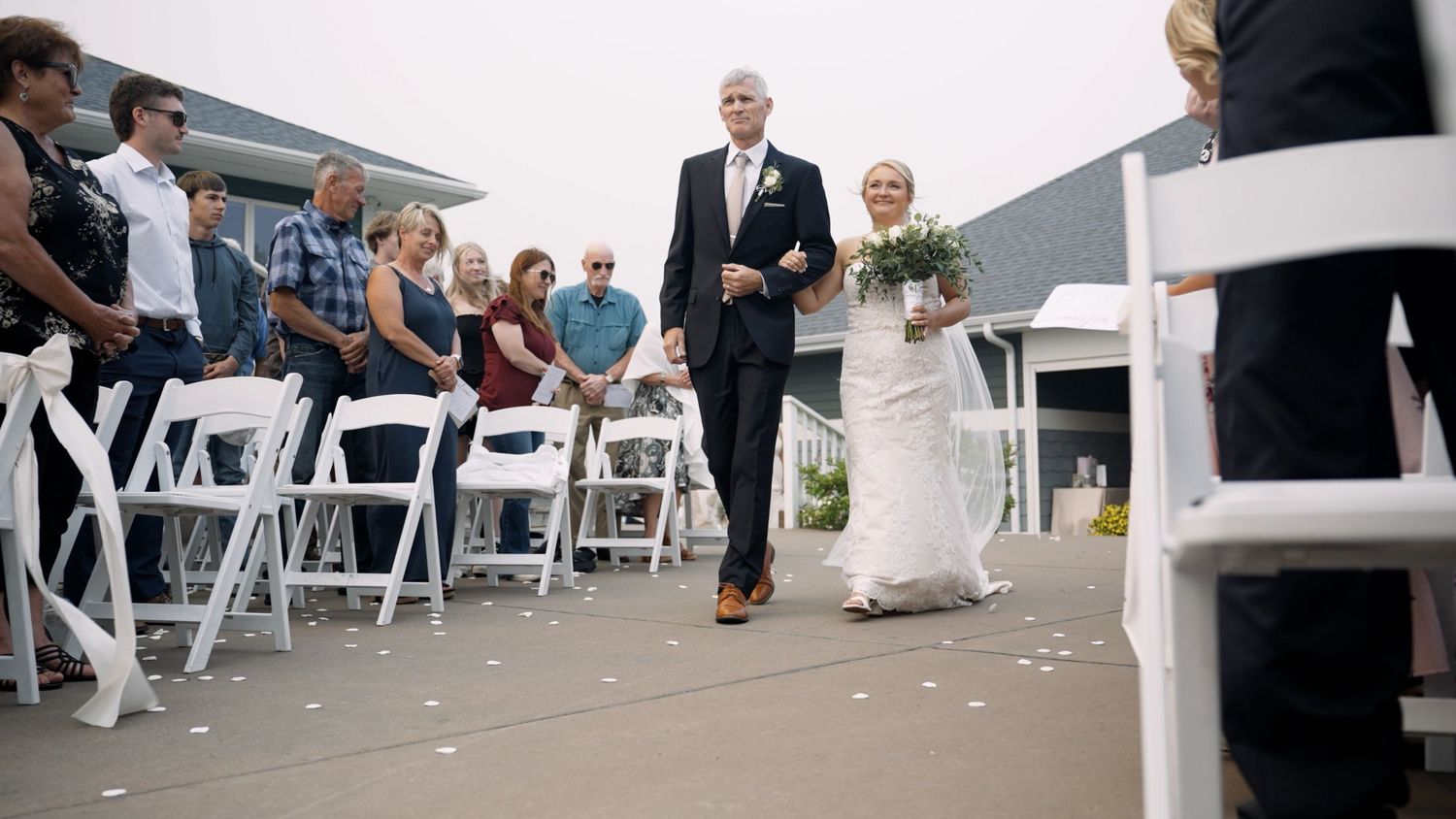 Snapshot from Wedding Film by Jake Fenton Productions