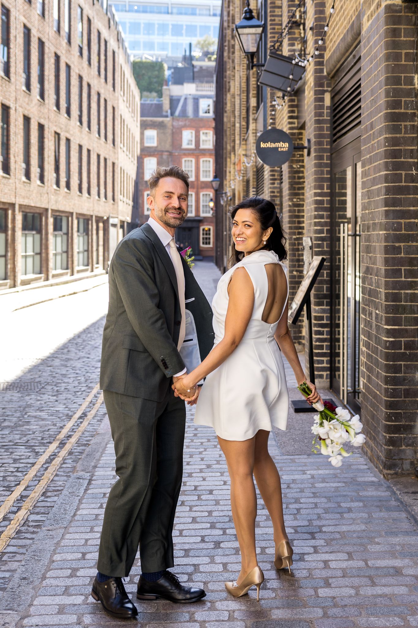wedding photoshoot in spitalfields