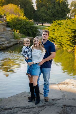 Boise Train Depot family of 3